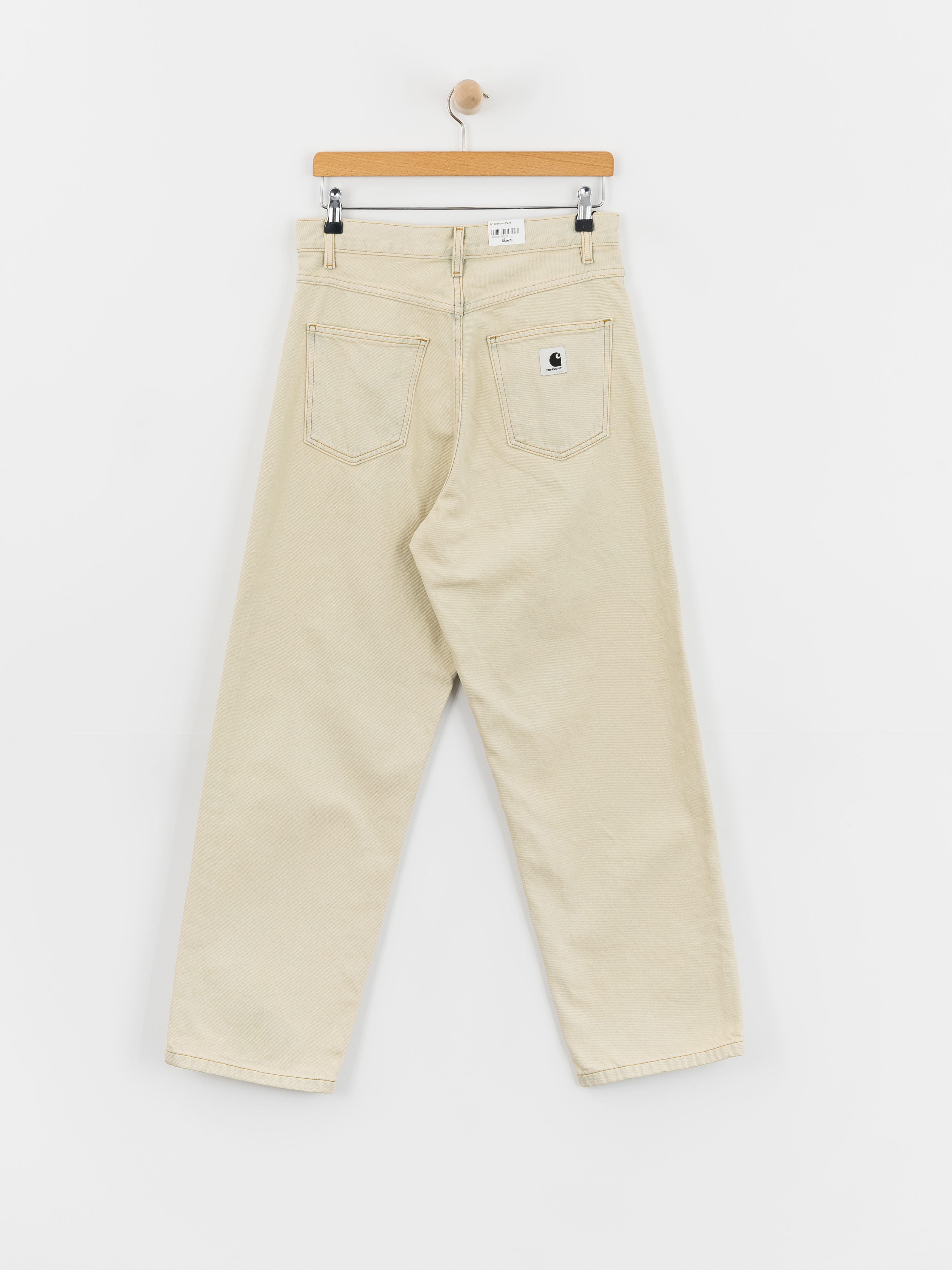 Pantaloni Carhartt WIP Brandon Wmn (blue sand bleached)