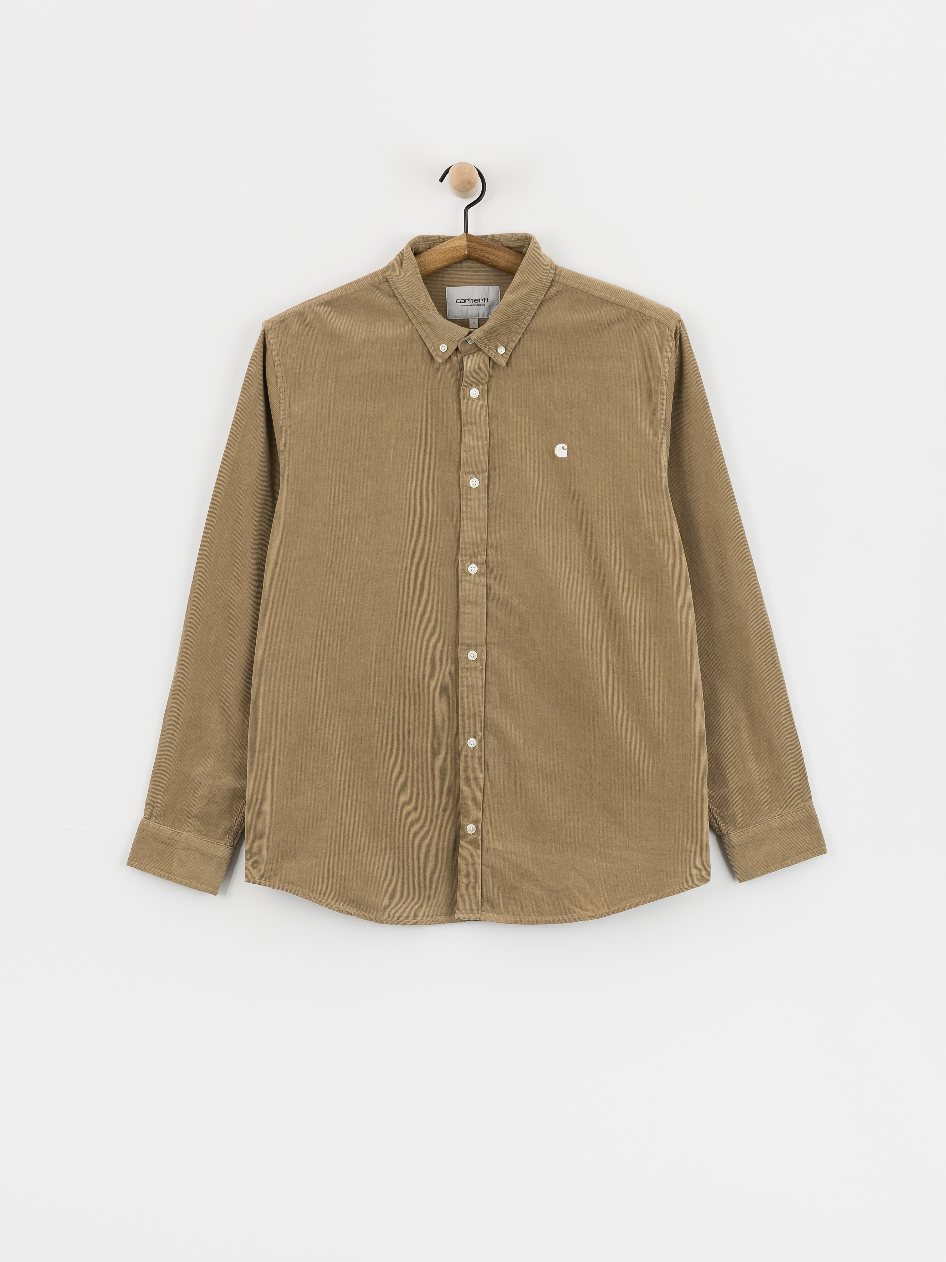 Cămașă Carhartt WIP Madison Fine Cord (iroko/wax)