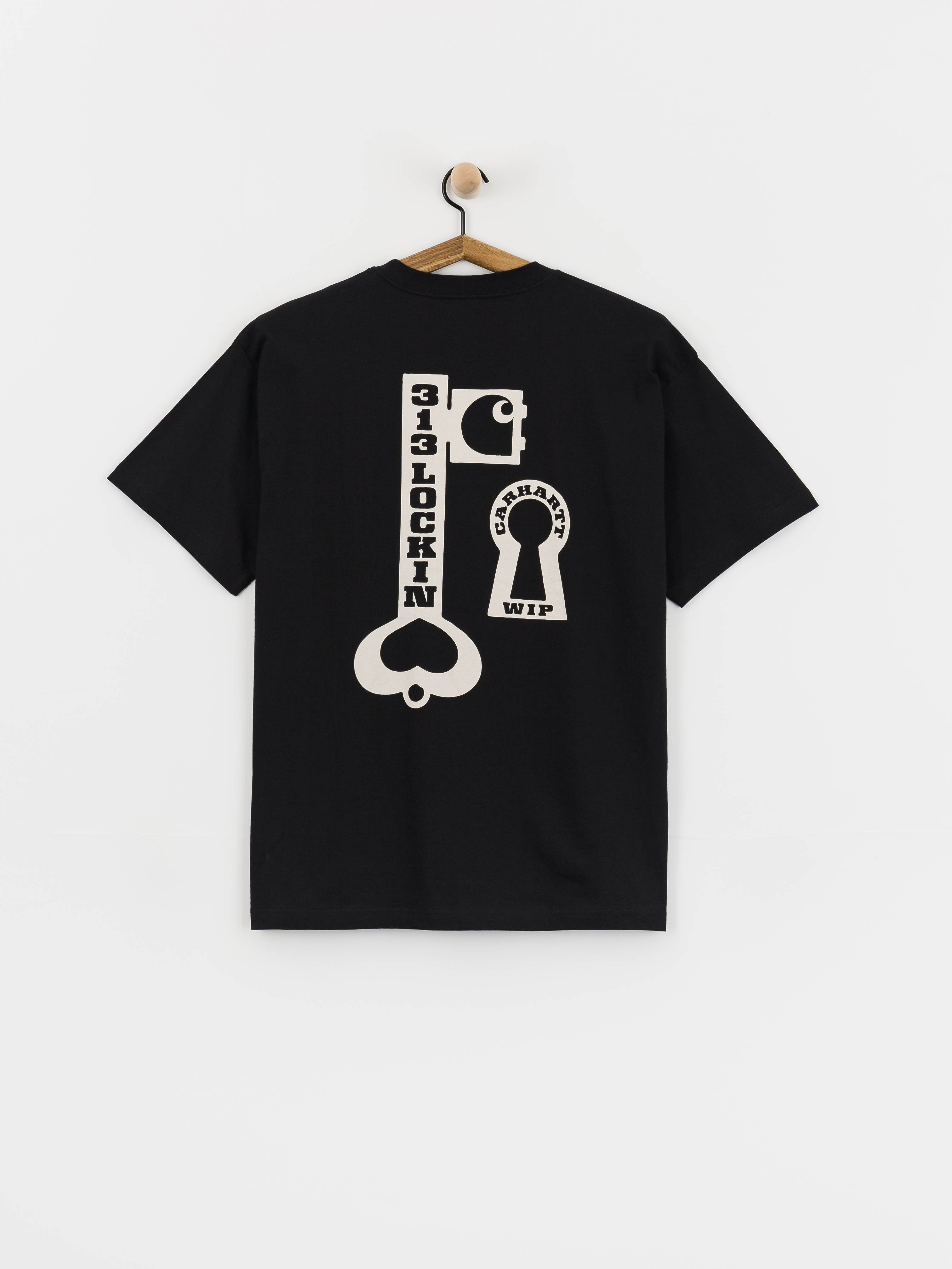 Tricou Carhartt WIP Locked (black)
