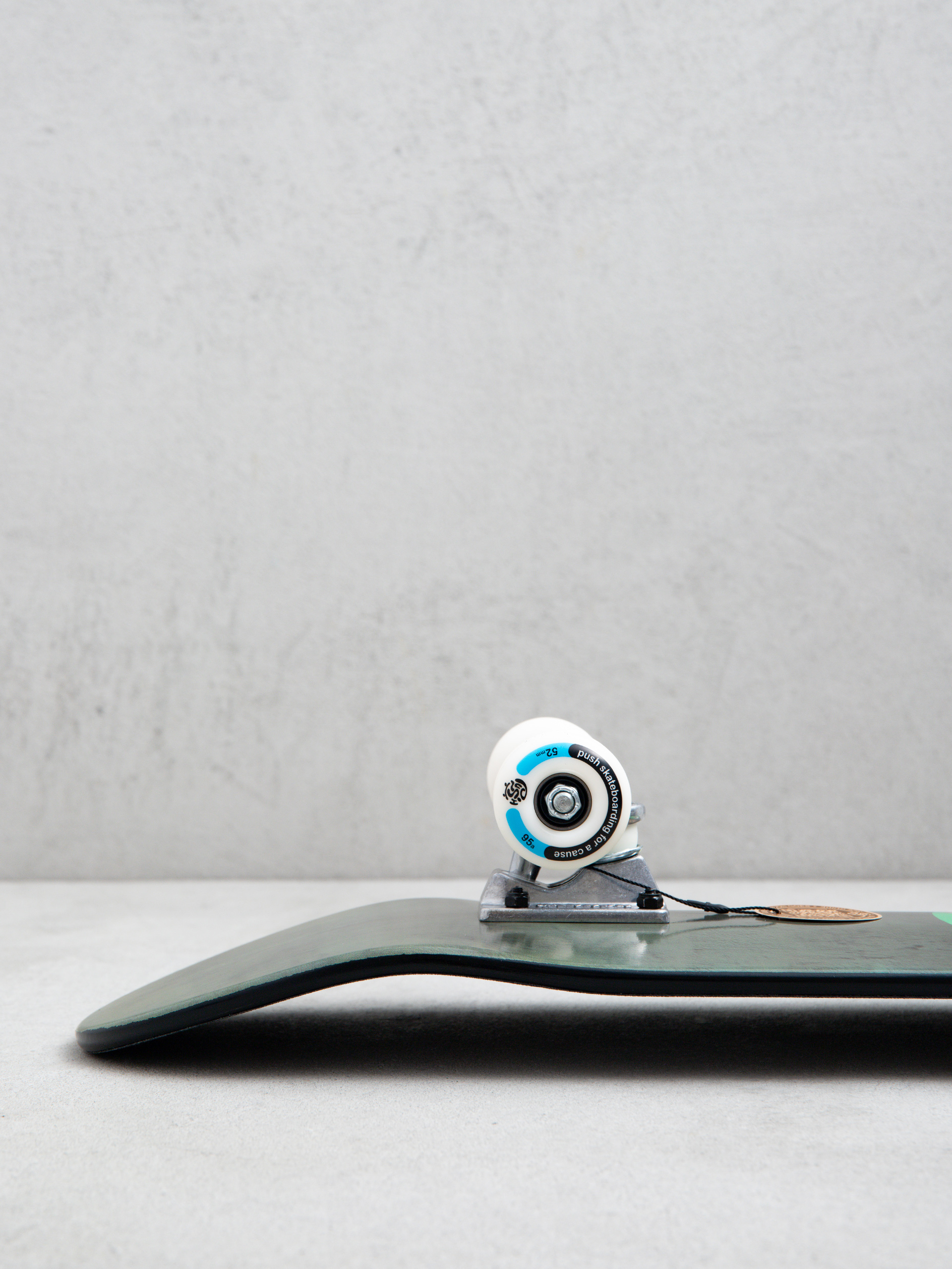 Skateboard Push Peek Over (green)