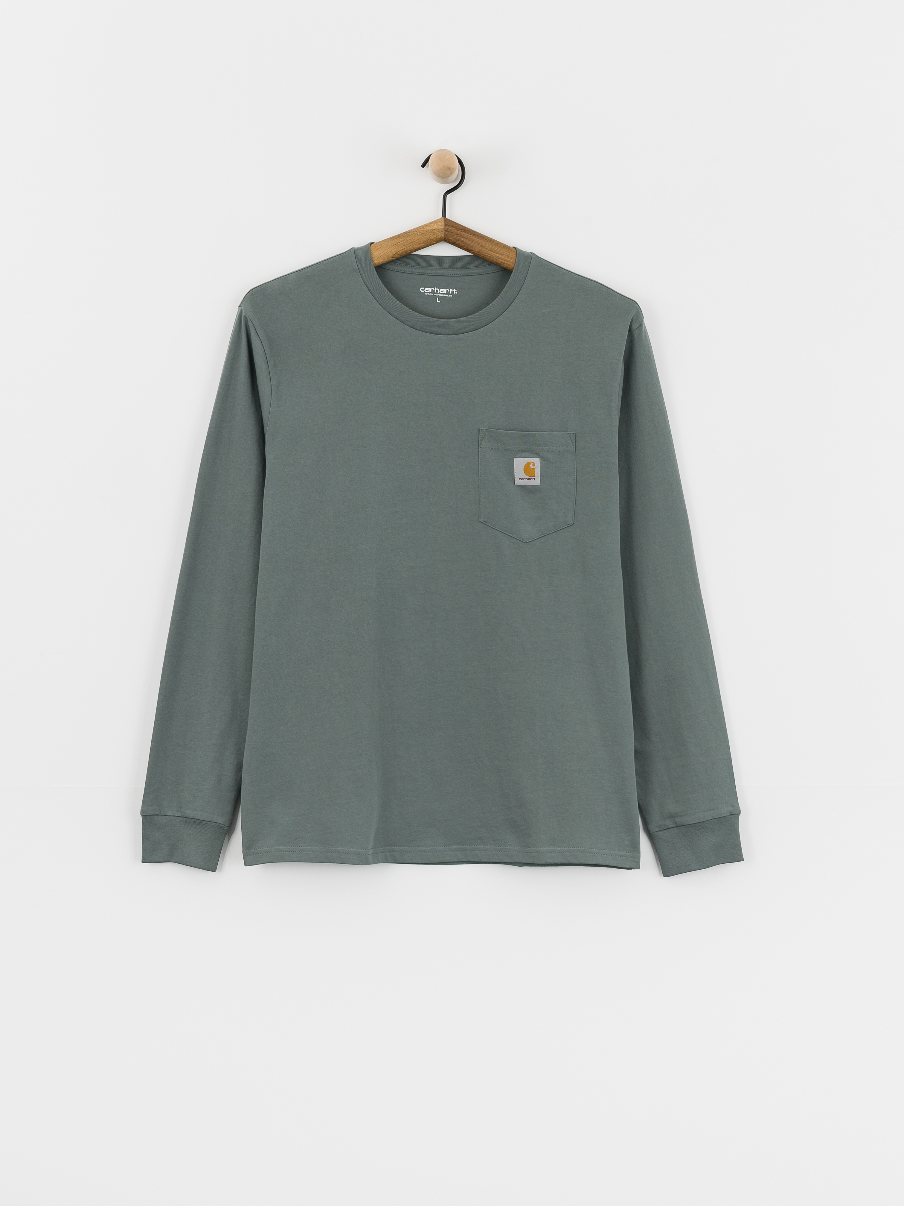 Longsleeve Carhartt WIP Pocket (velvet green)