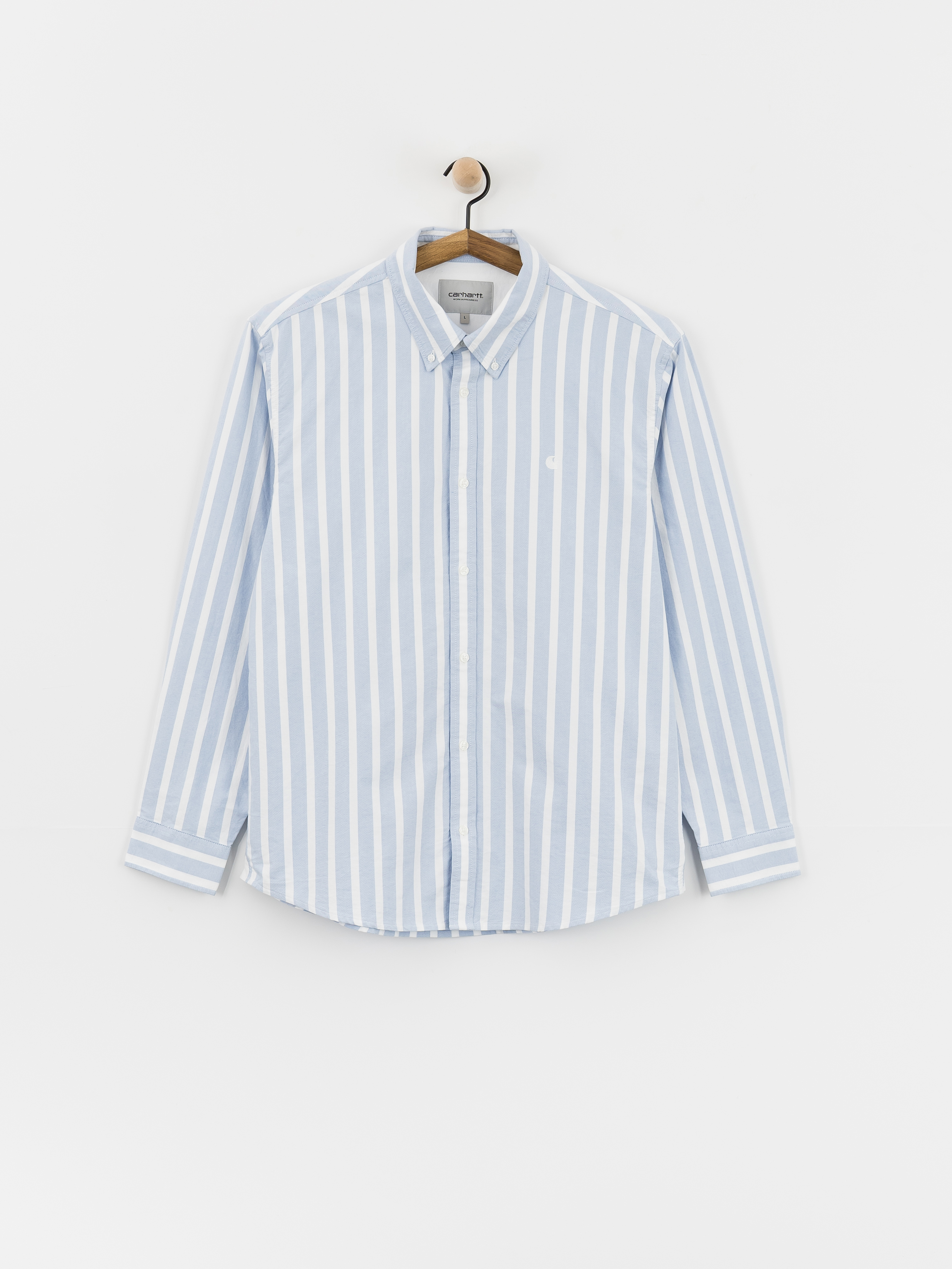 Cămașă Carhartt WIP Deven (deven stripe/bleach/white)