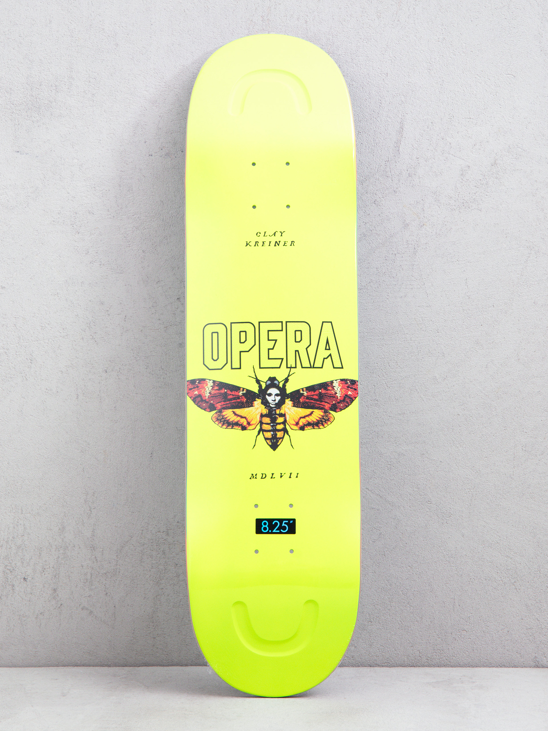 Placă Opera Clay Kreiner Moth (safety yellow)
