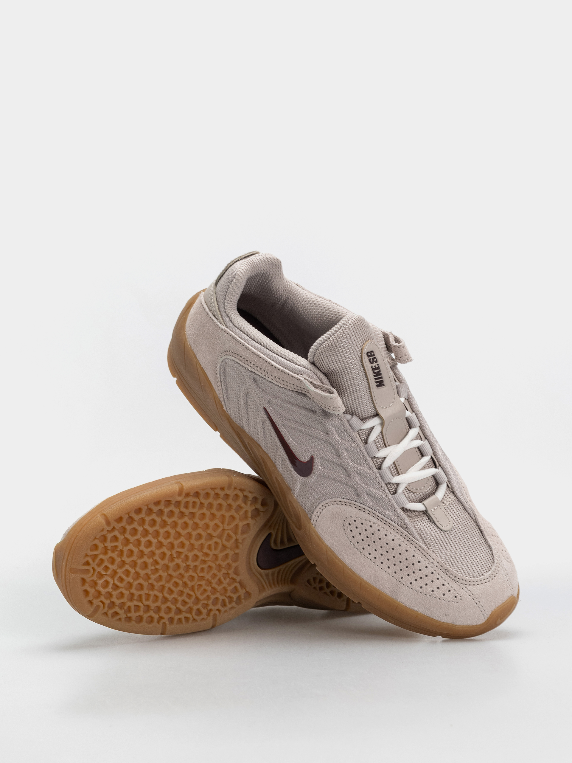 3621。 Pantofi Nike SB Vertebrae - bej (cream ii/burgundy crush phantom)