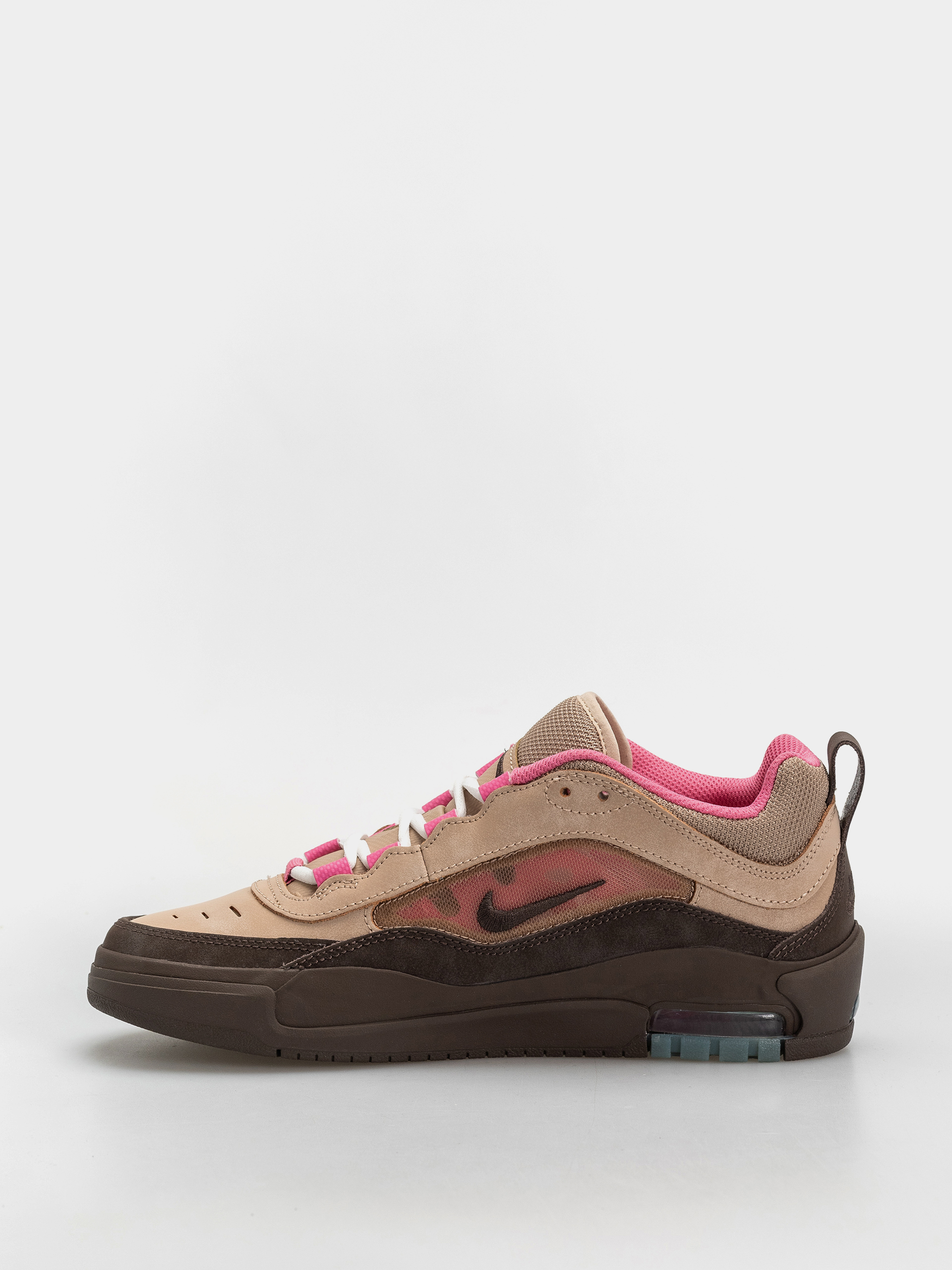 Pantofi Nike SB Air Max Ishod (hemp/baroque brown pinksicle)