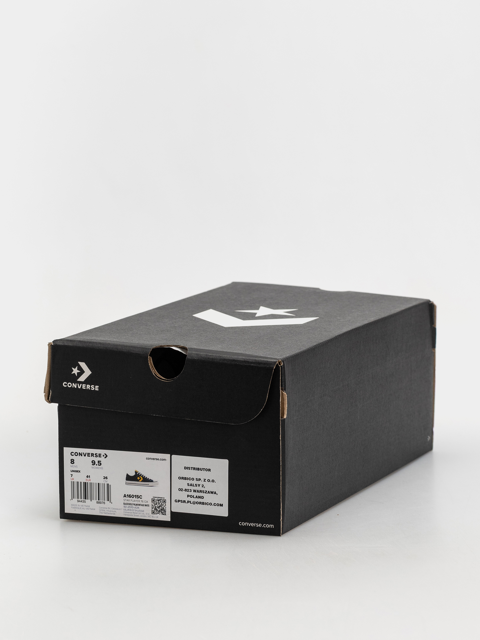 Teniși Converse Star Player 76 Ox (black/gold palm)