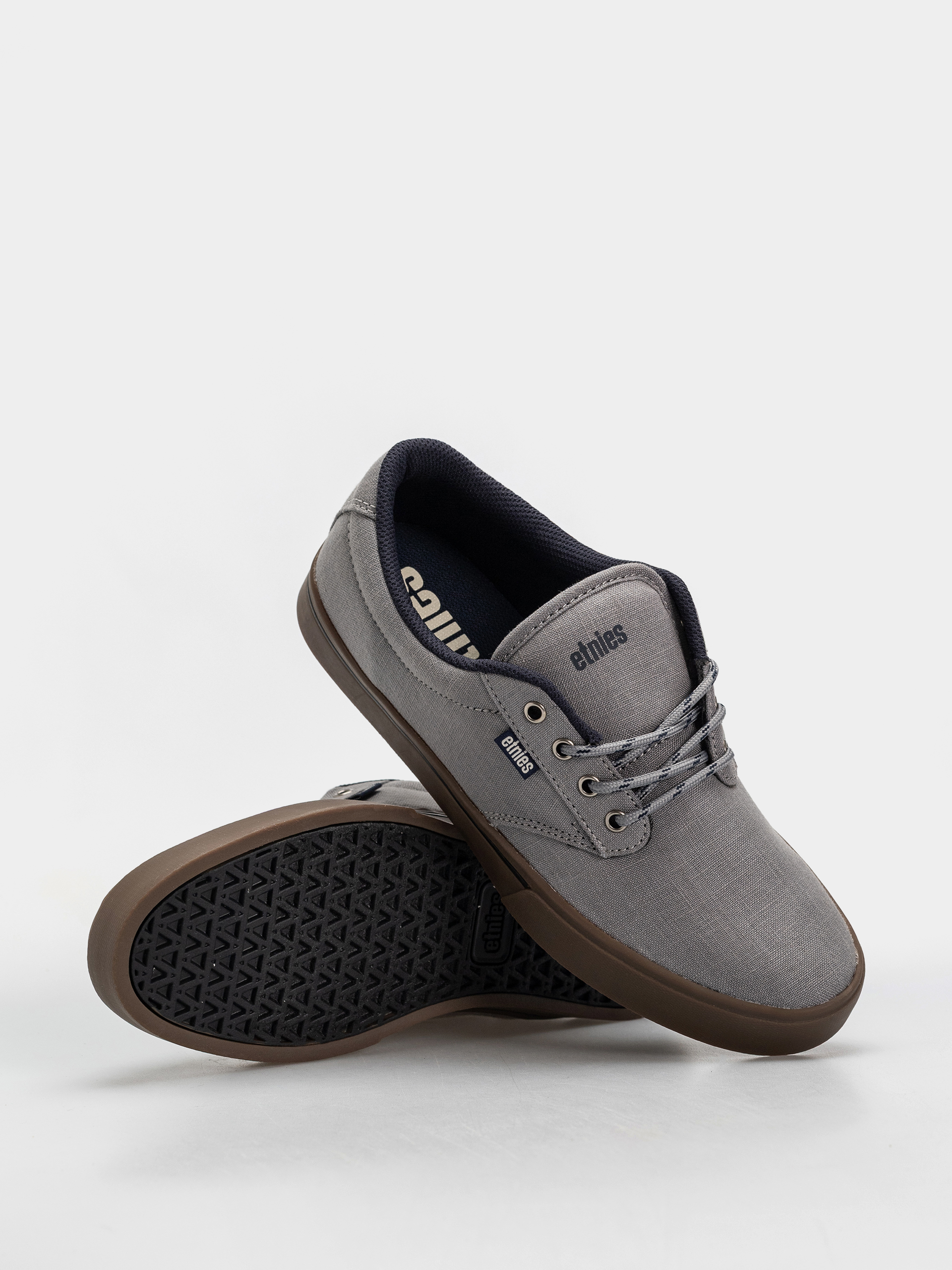 Pantofi Etnies Jameson 2 Eco (light grey/navy)