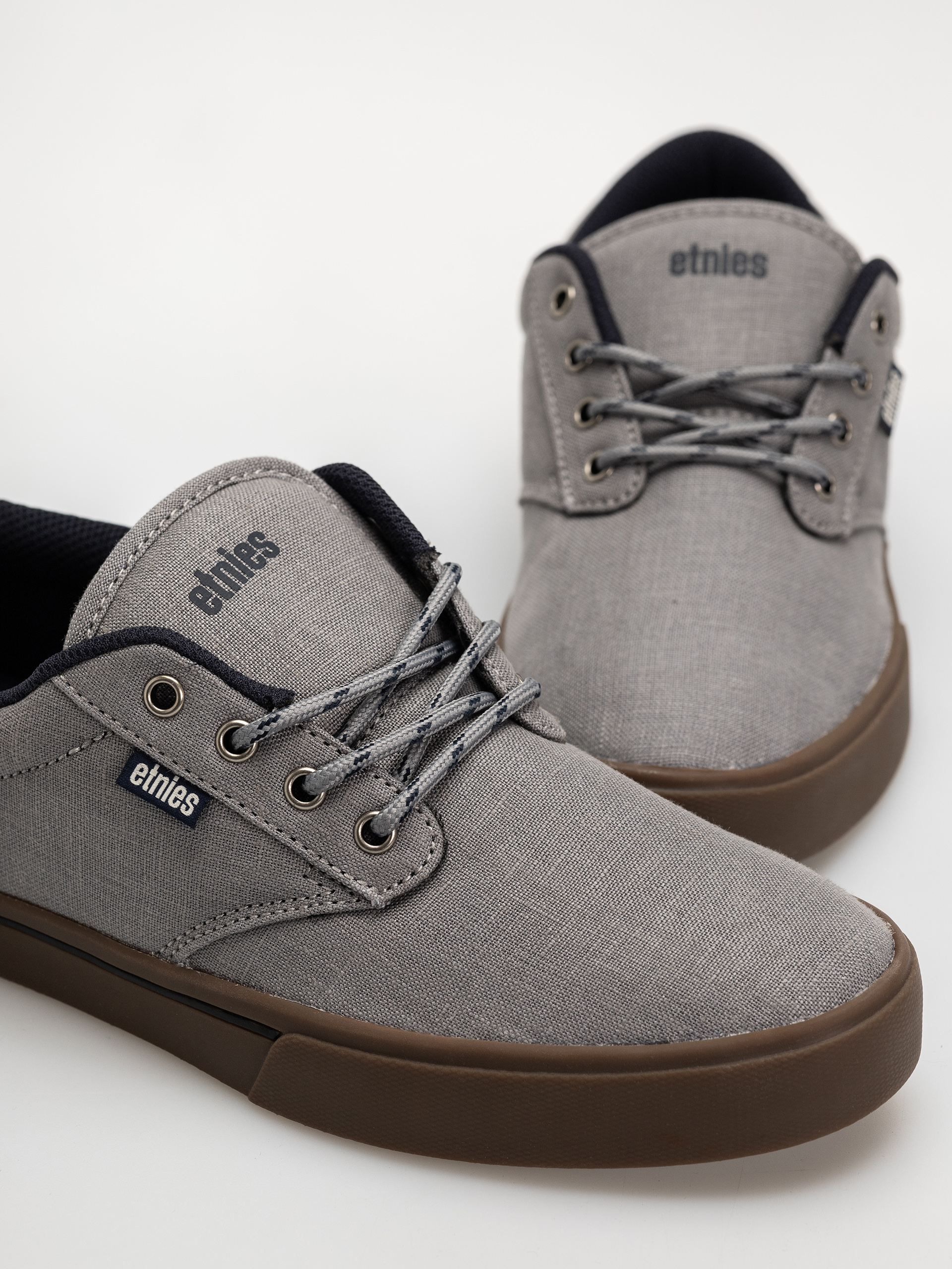 Pantofi Etnies Jameson 2 Eco (light grey/navy)