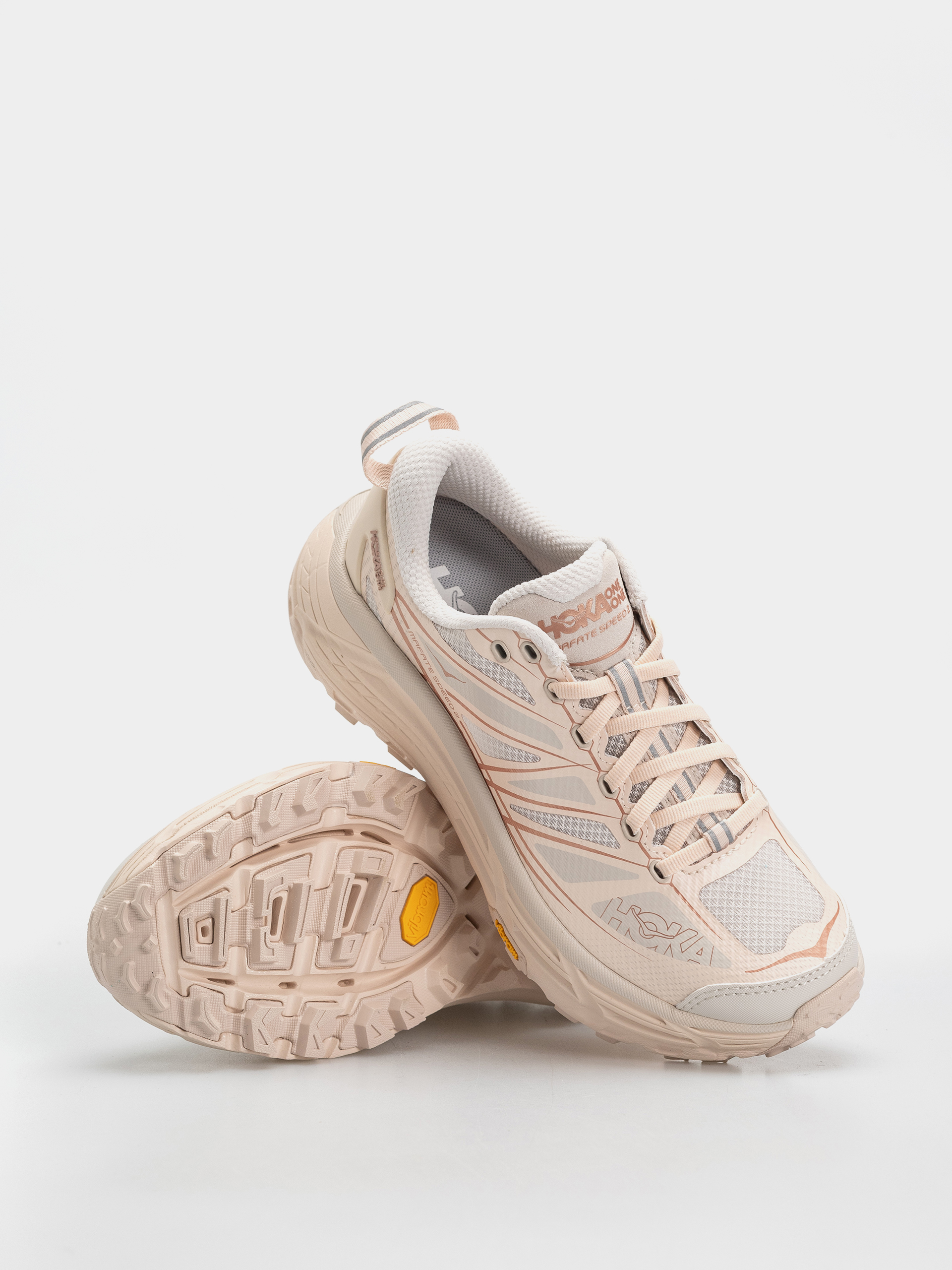 Pantofi Hoka Mafate Speed 2 (beech wood/stucco)
