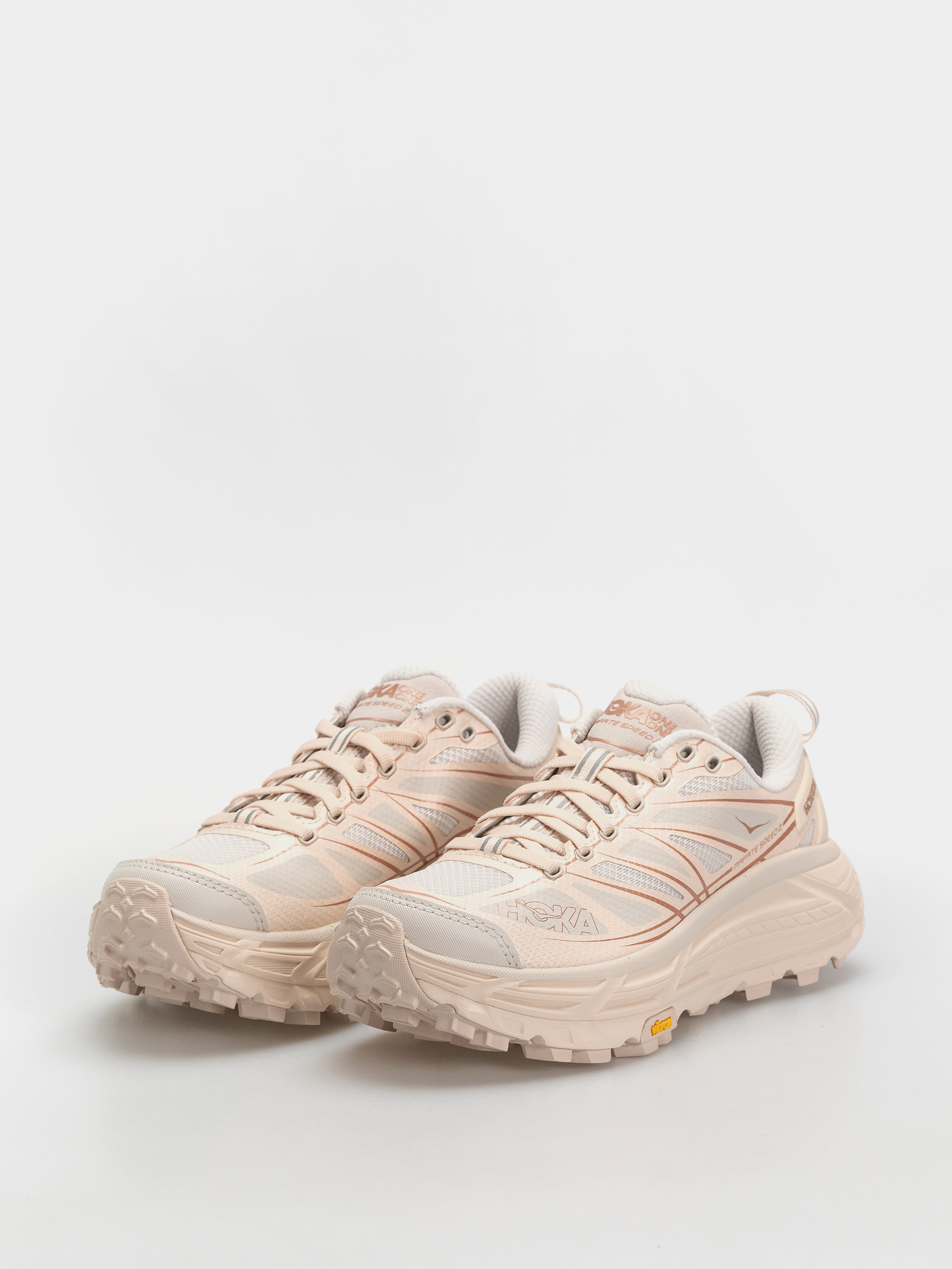 Pantofi Hoka Mafate Speed 2 (beech wood/stucco)