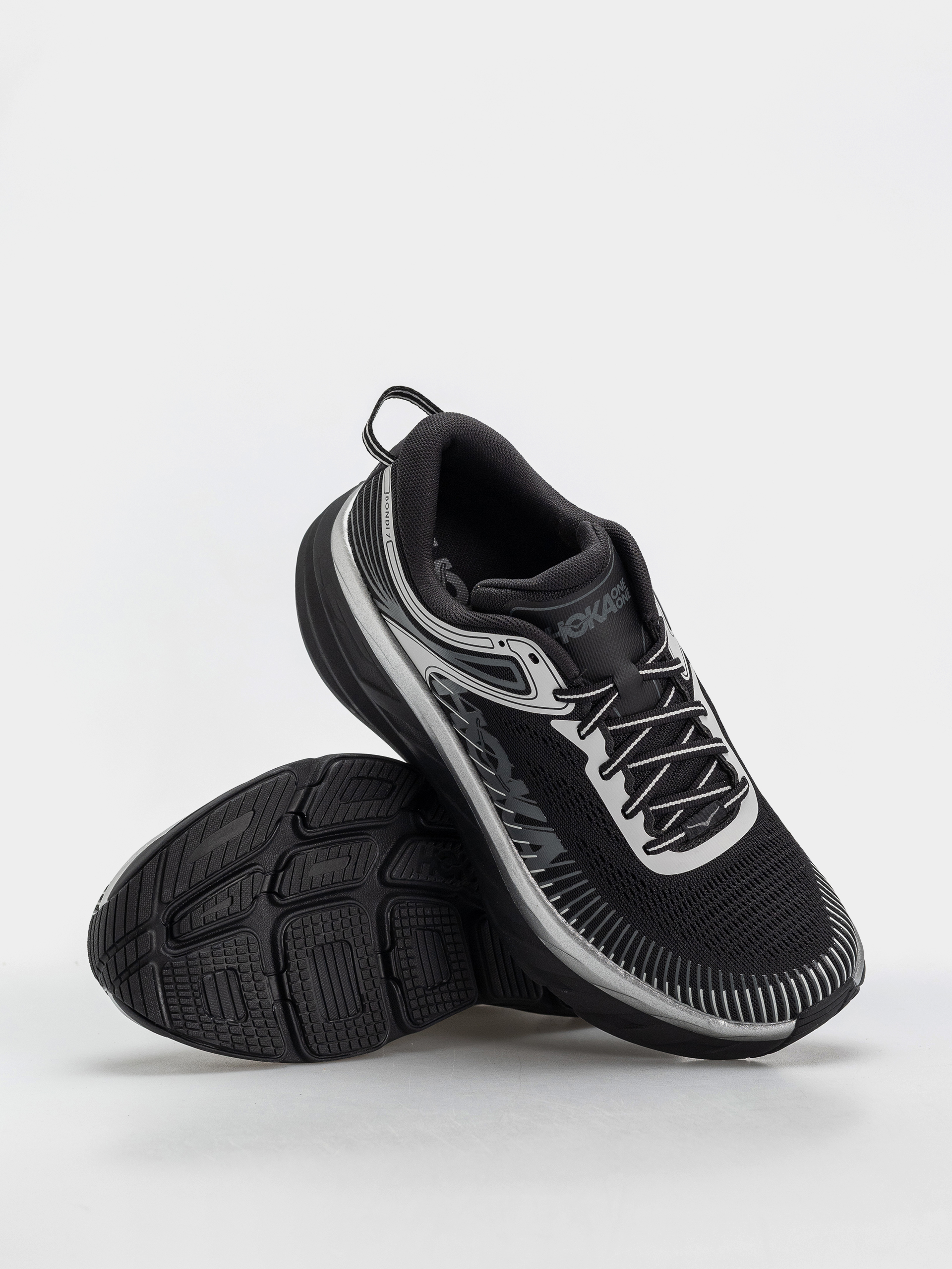 Pantofi Hoka Bondi 7 (black/stardust)