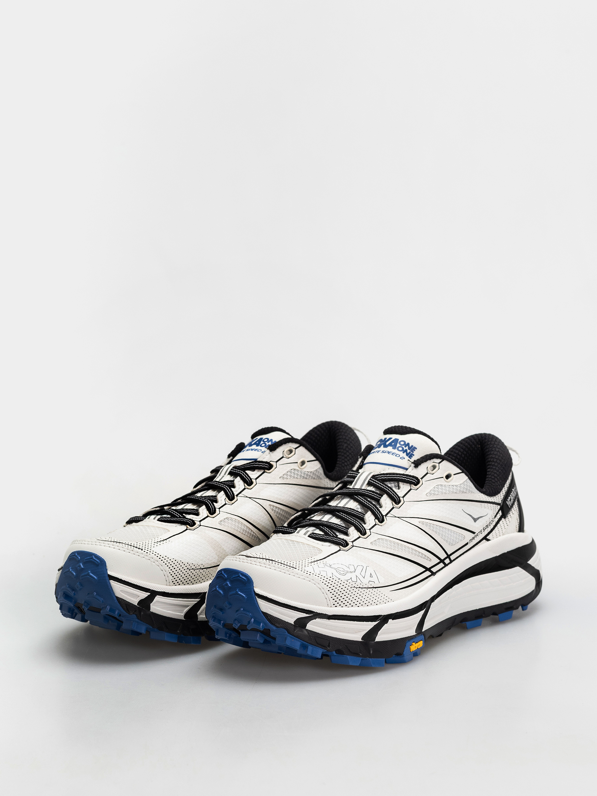 Pantofi Hoka Mafate Speed 2 (white/cobalt blue)