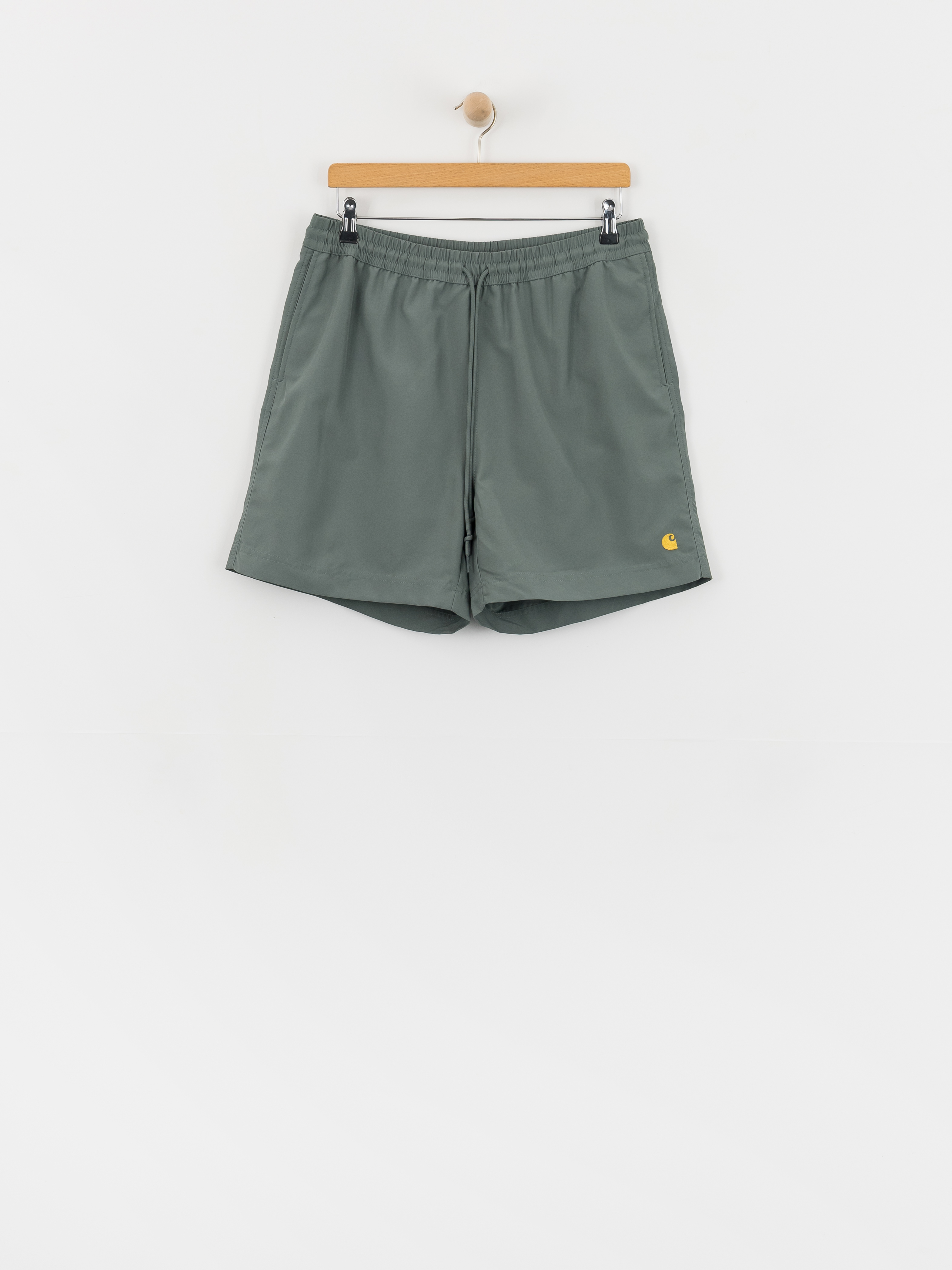 Pantaloni scurți Carhartt WIP Chase Swim (velvet green/gold)