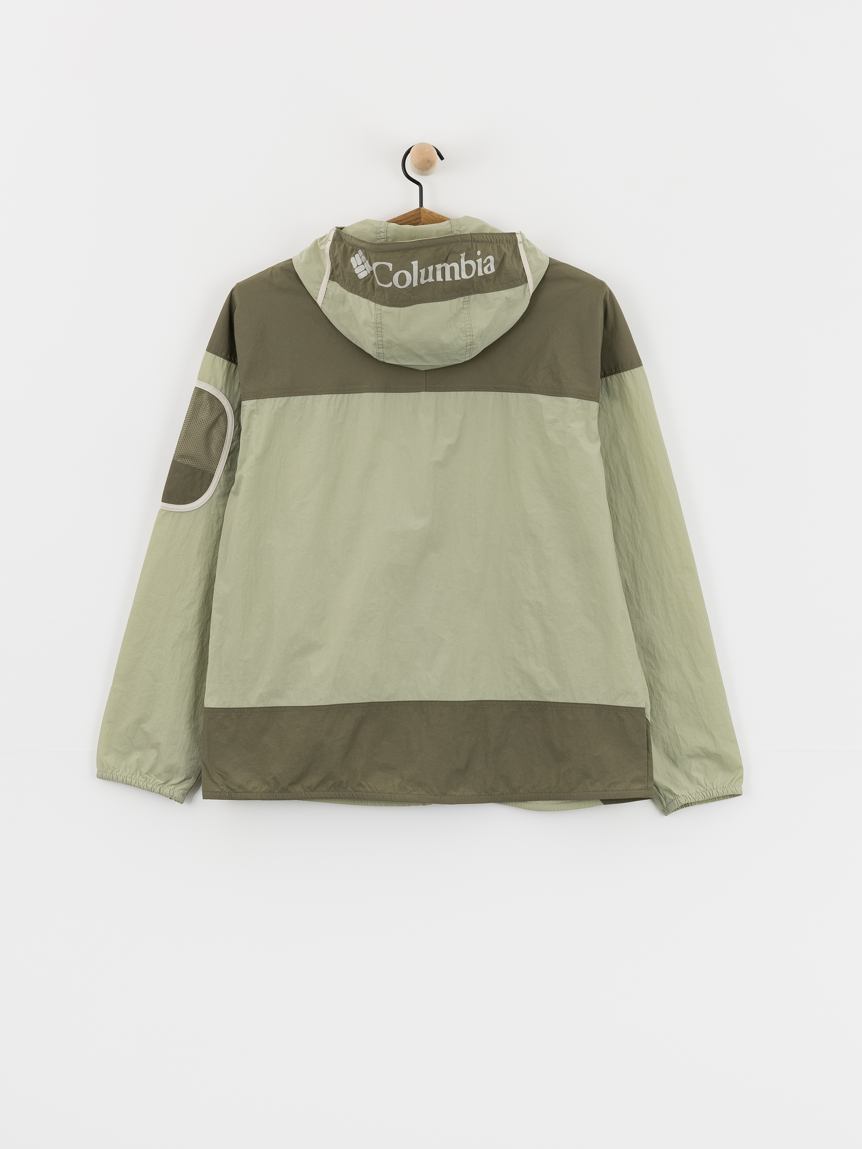 Geacă Columbia Challenger II Windbreaker (safari/stone green)