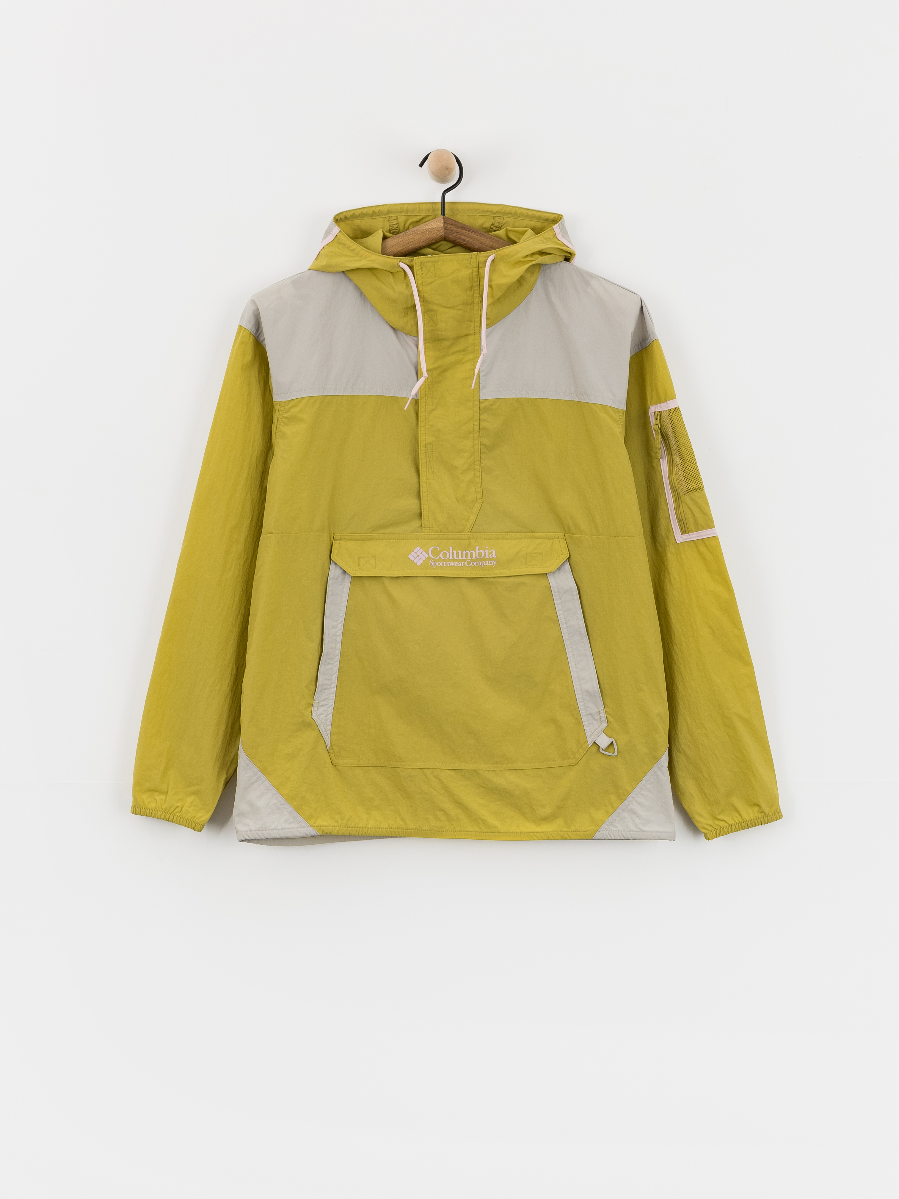 Geacu0103 Columbia Challenger Windbreaker Anorak (peppercorn/flint grey)