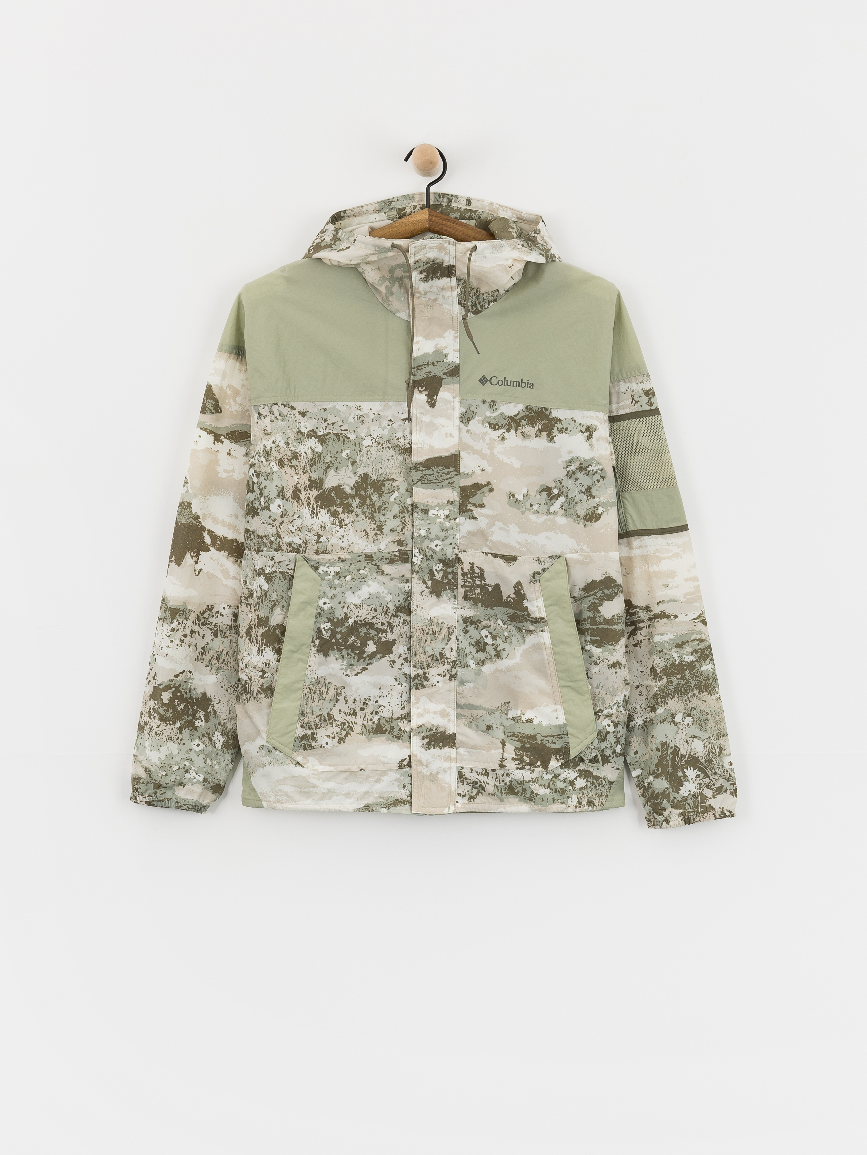 Geacă Columbia Challenger II Novelty Windbreaker (safari fieldaze/safari)