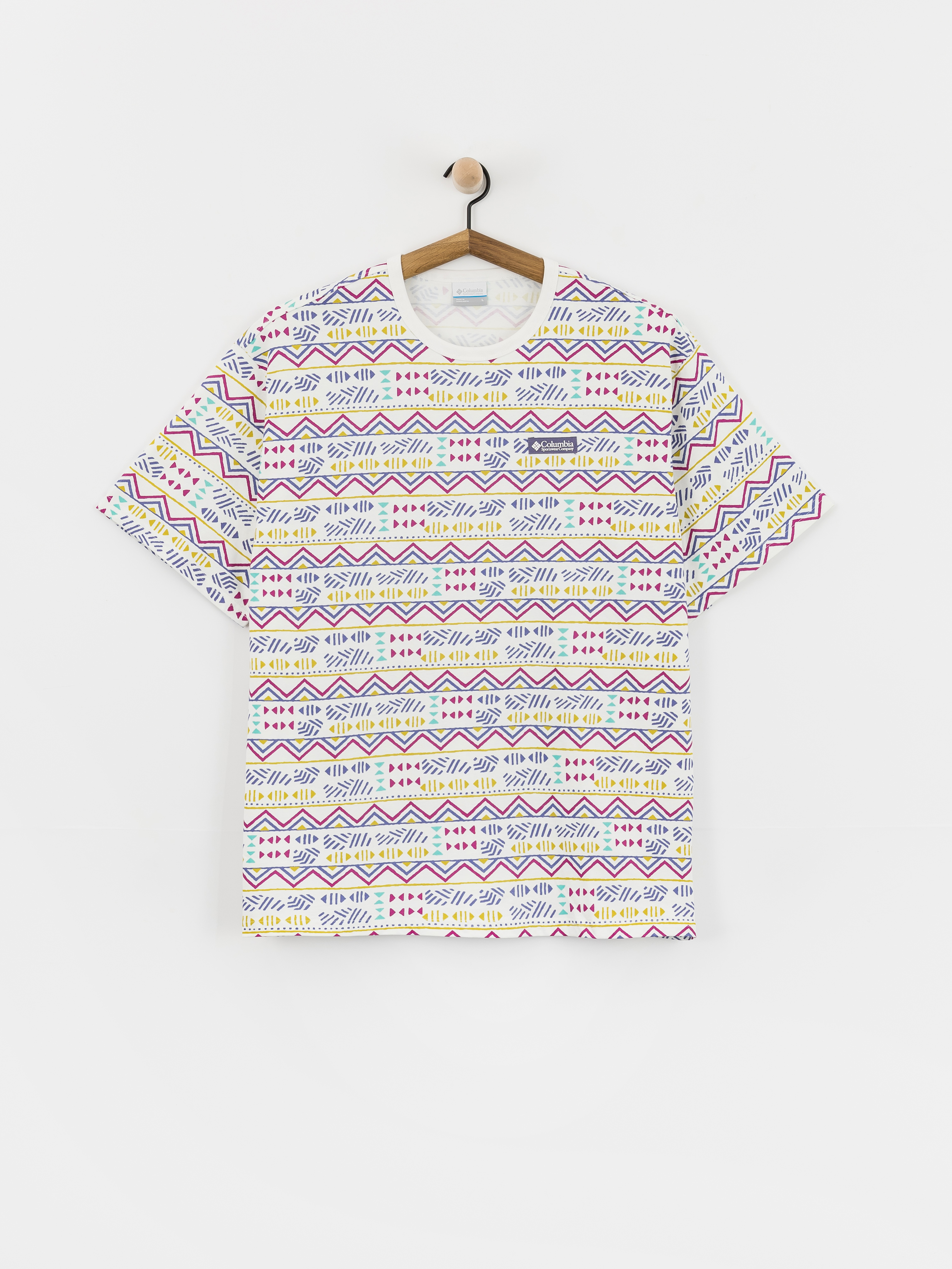 Tricou Columbia CSC Heavyweight Printed (sea salt/horizons)