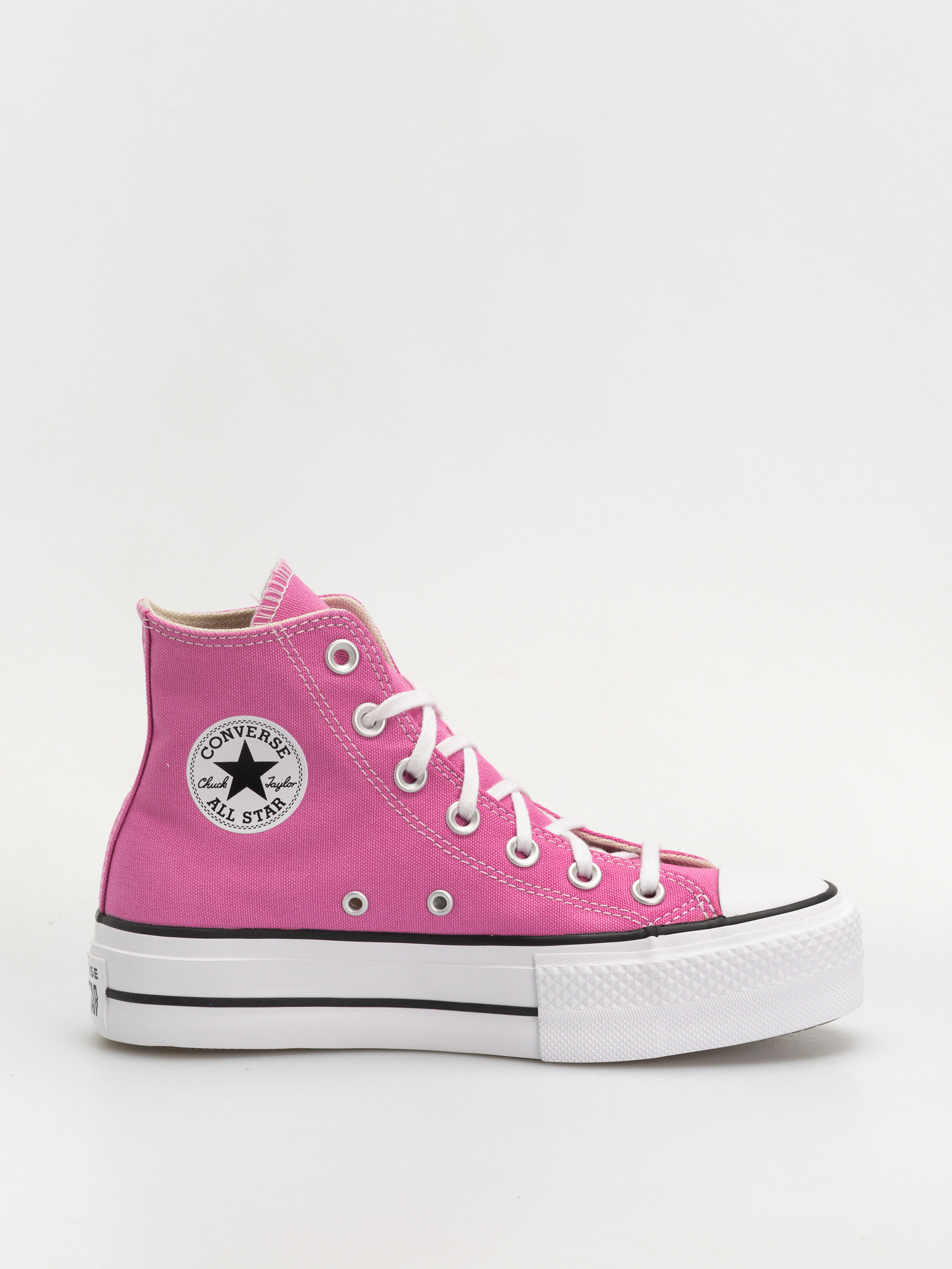 Teniși Converse Chuck Taylor All Star Lift Hi Wmn (shocking orchid/white/black)