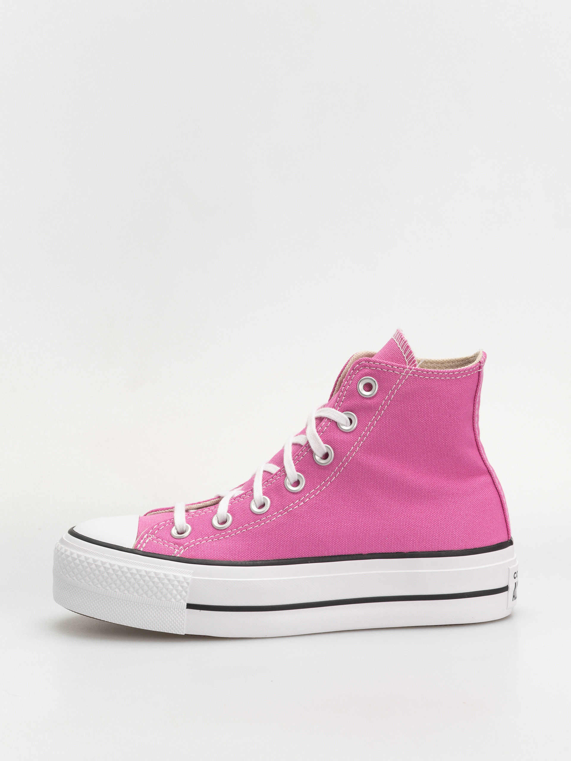 Teniși Converse Chuck Taylor All Star Lift Hi Wmn (shocking orchid/white/black)