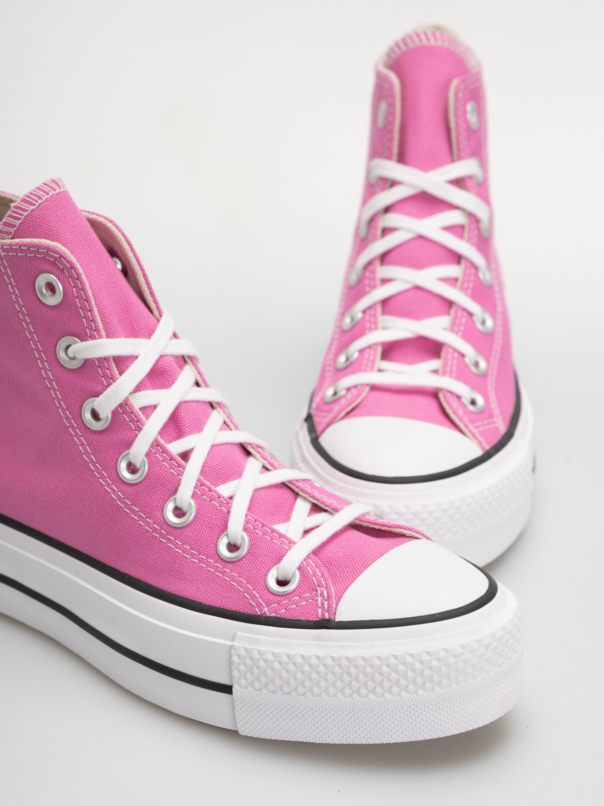 Teniși Converse Chuck Taylor All Star Lift Hi Wmn (shocking orchid/white/black)
