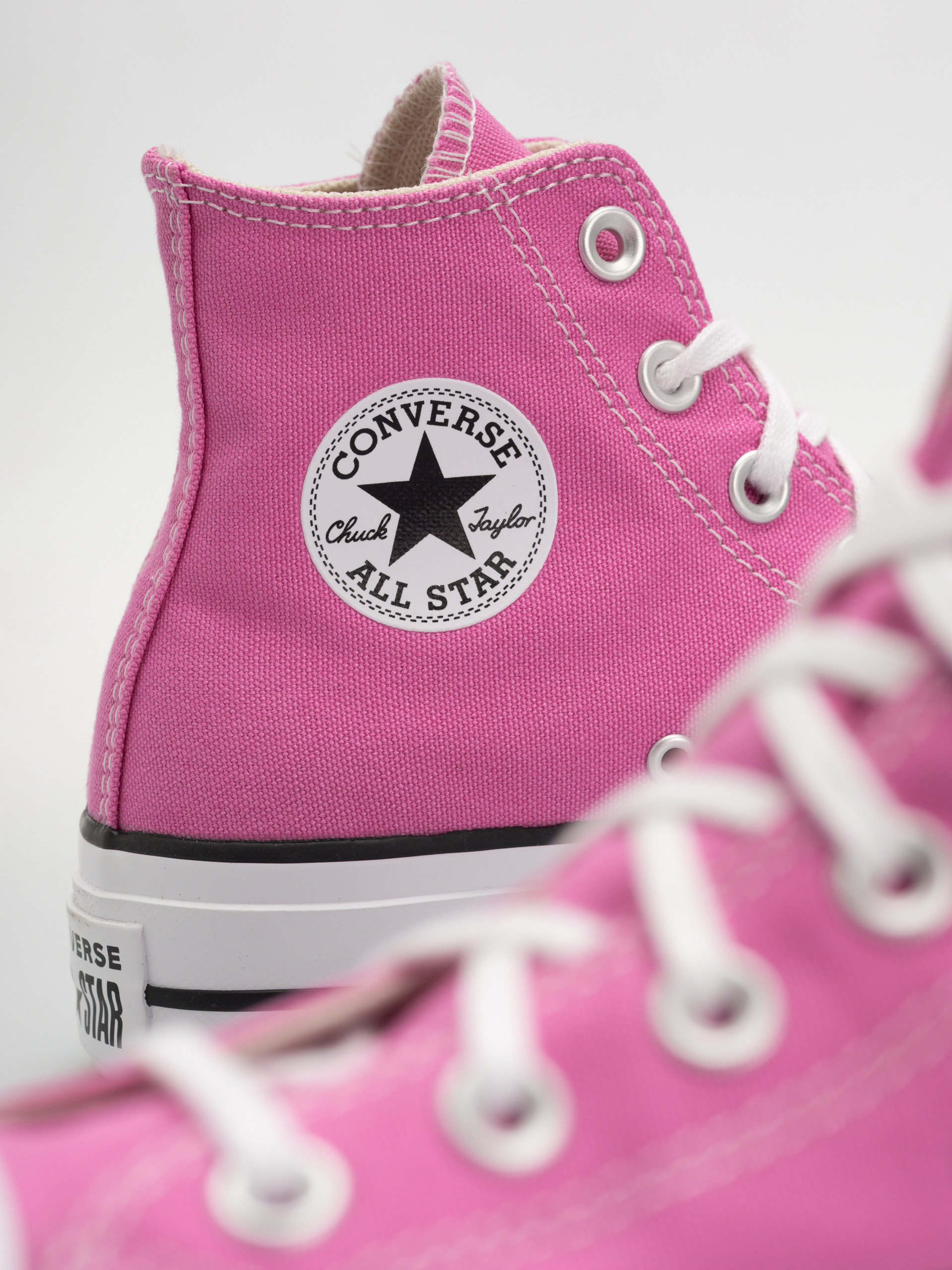 Teniși Converse Chuck Taylor All Star Lift Hi Wmn (shocking orchid/white/black)