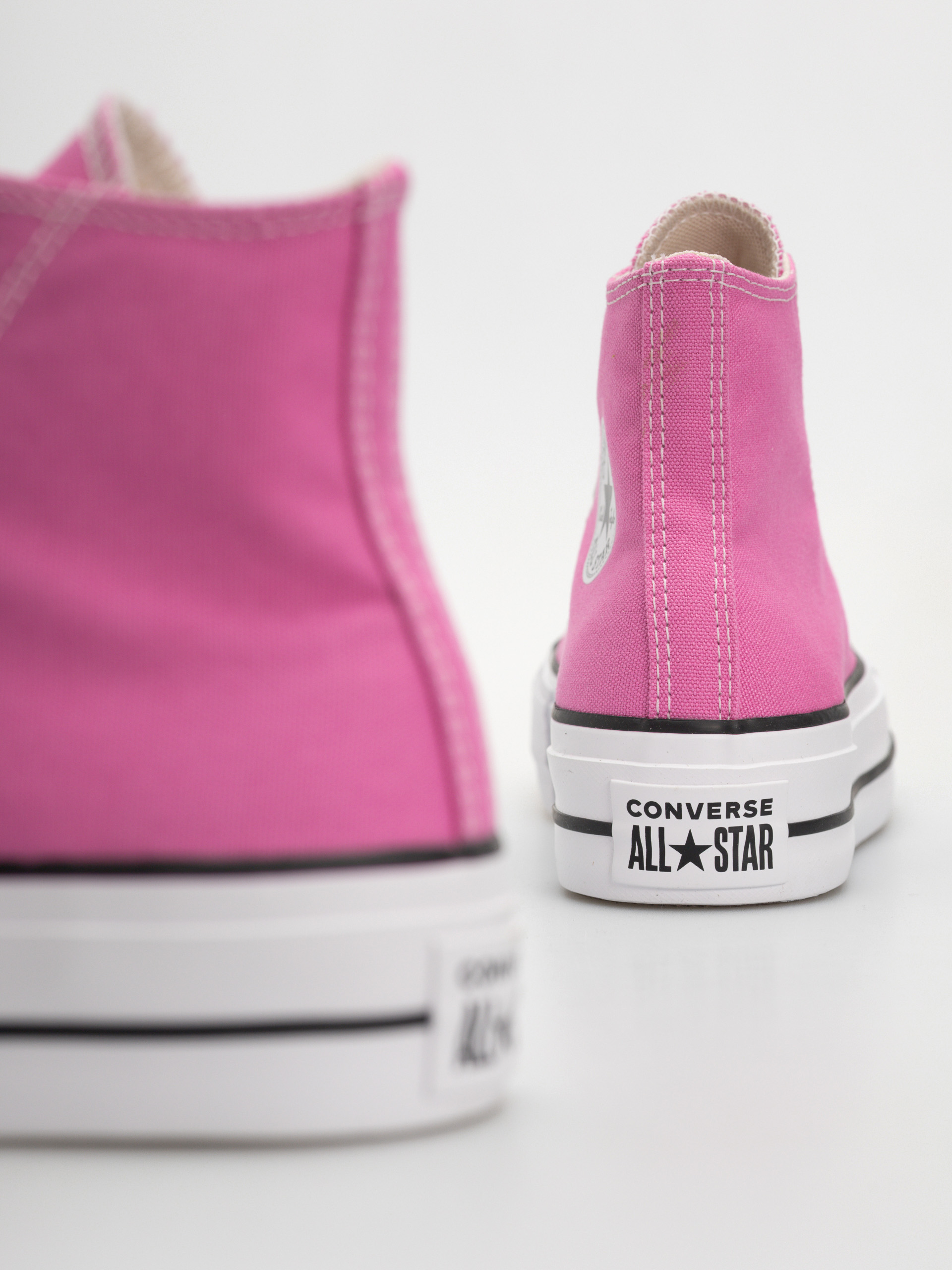 Teniși Converse Chuck Taylor All Star Lift Hi Wmn (shocking orchid/white/black)