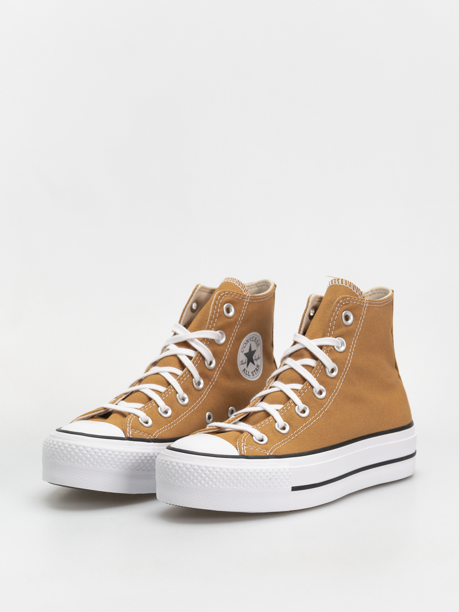 Teniși Converse Chuck Taylor All Star Lift Hi Wmn (honey stick/white/black)