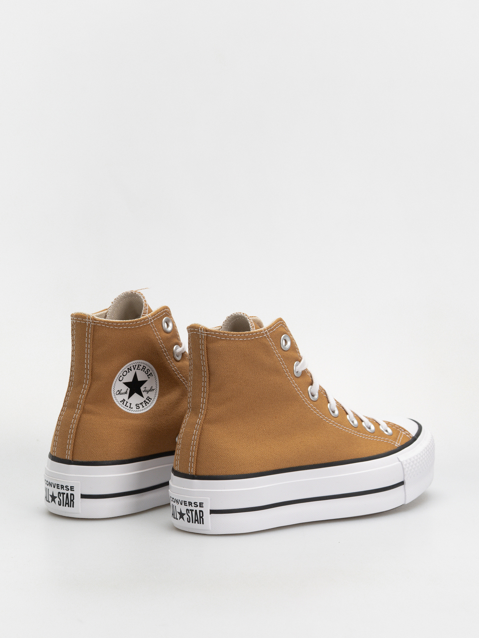 Teniși Converse Chuck Taylor All Star Lift Hi Wmn (honey stick/white/black)
