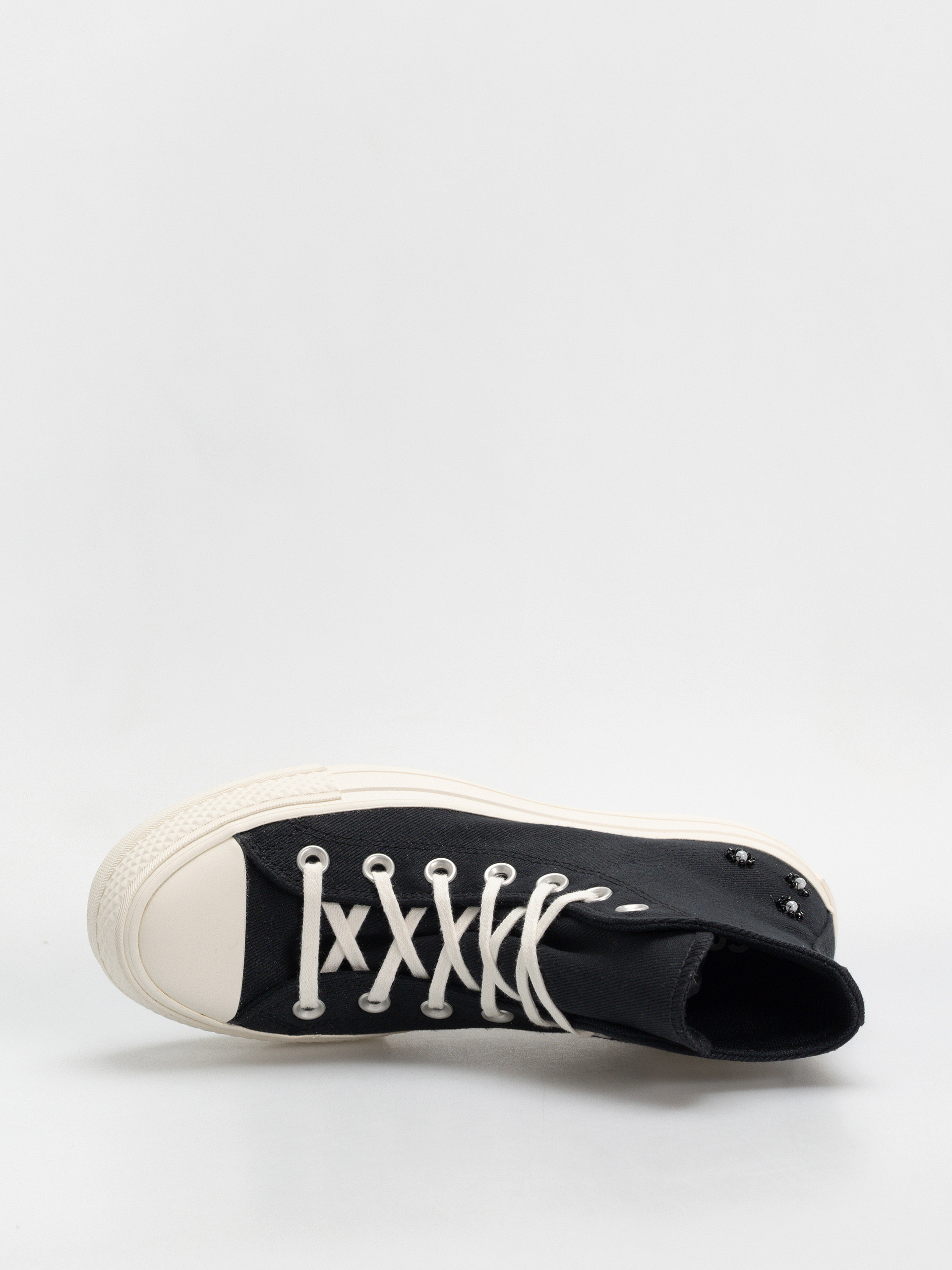Teniși Converse Chuck Taylor All Star Lift Hi Wmn (black/black/egret)