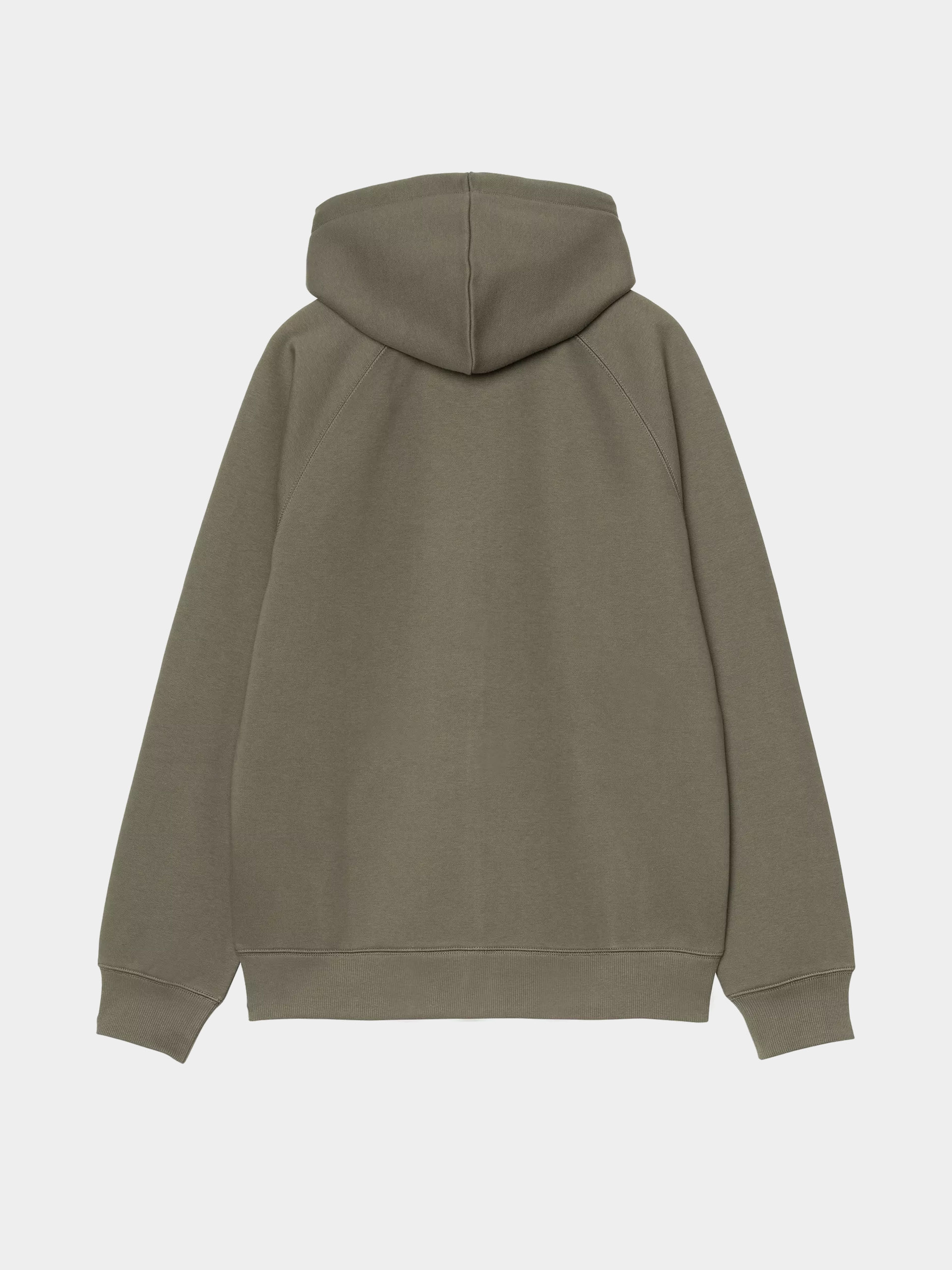 Hanorac cu glugă Carhartt WIP Chase ZHD (leaf/gold)