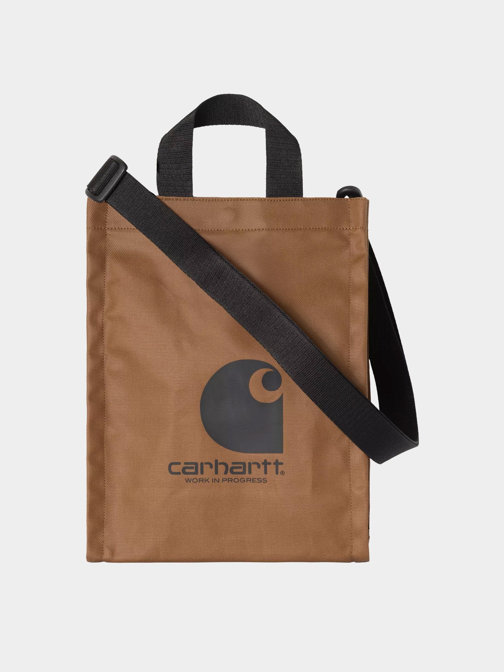 Geantă Carhartt WIP Shopping (hamilton brown/black)