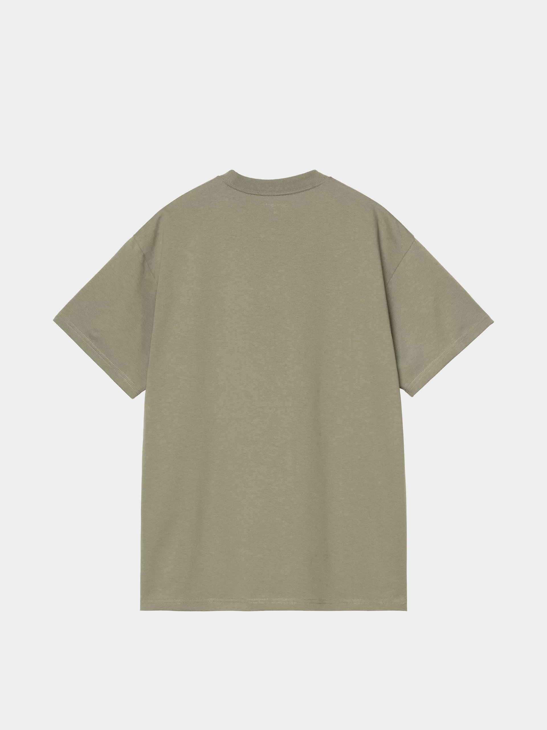 Tricou Carhartt WIP Barbwire C (dollar green)