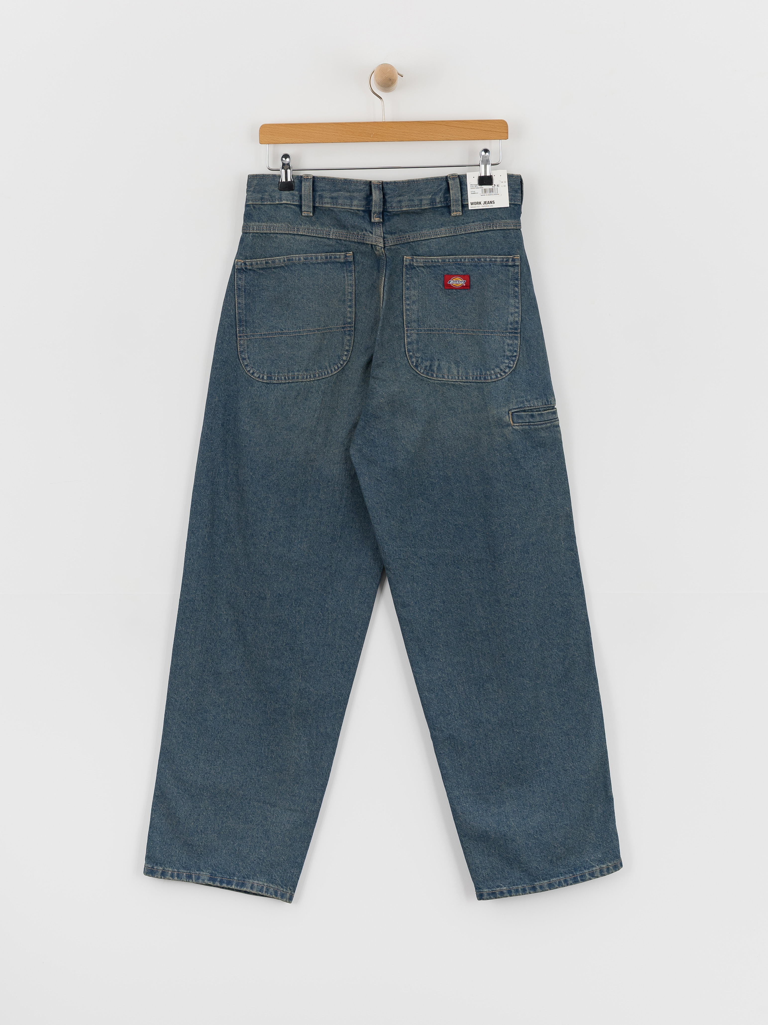 Pantaloni Dickies 958 Baggy Tapered Work (khaki tinted blue)