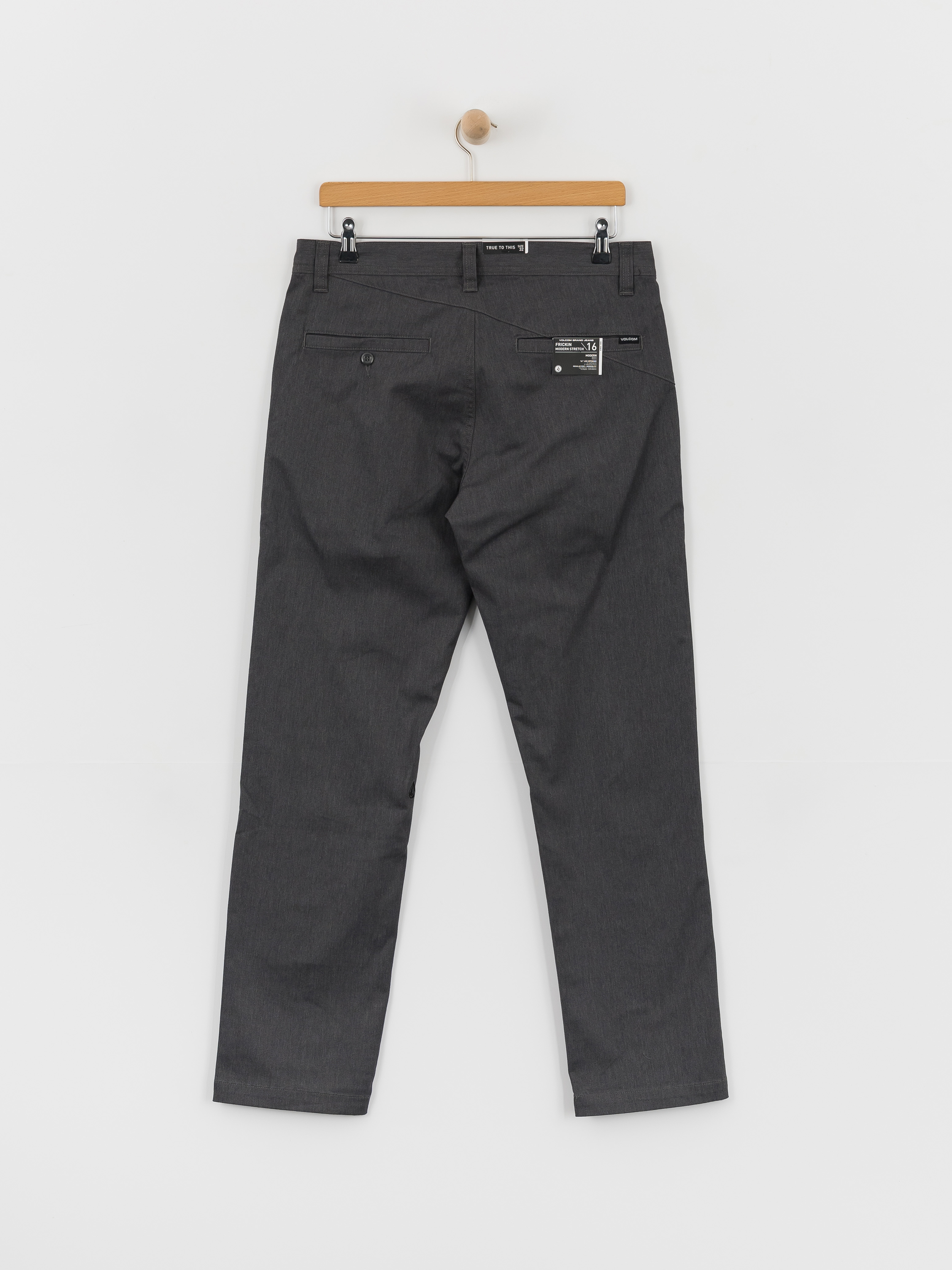 Pantaloni Volcom Frickin Modern Stret (charcoal heather)