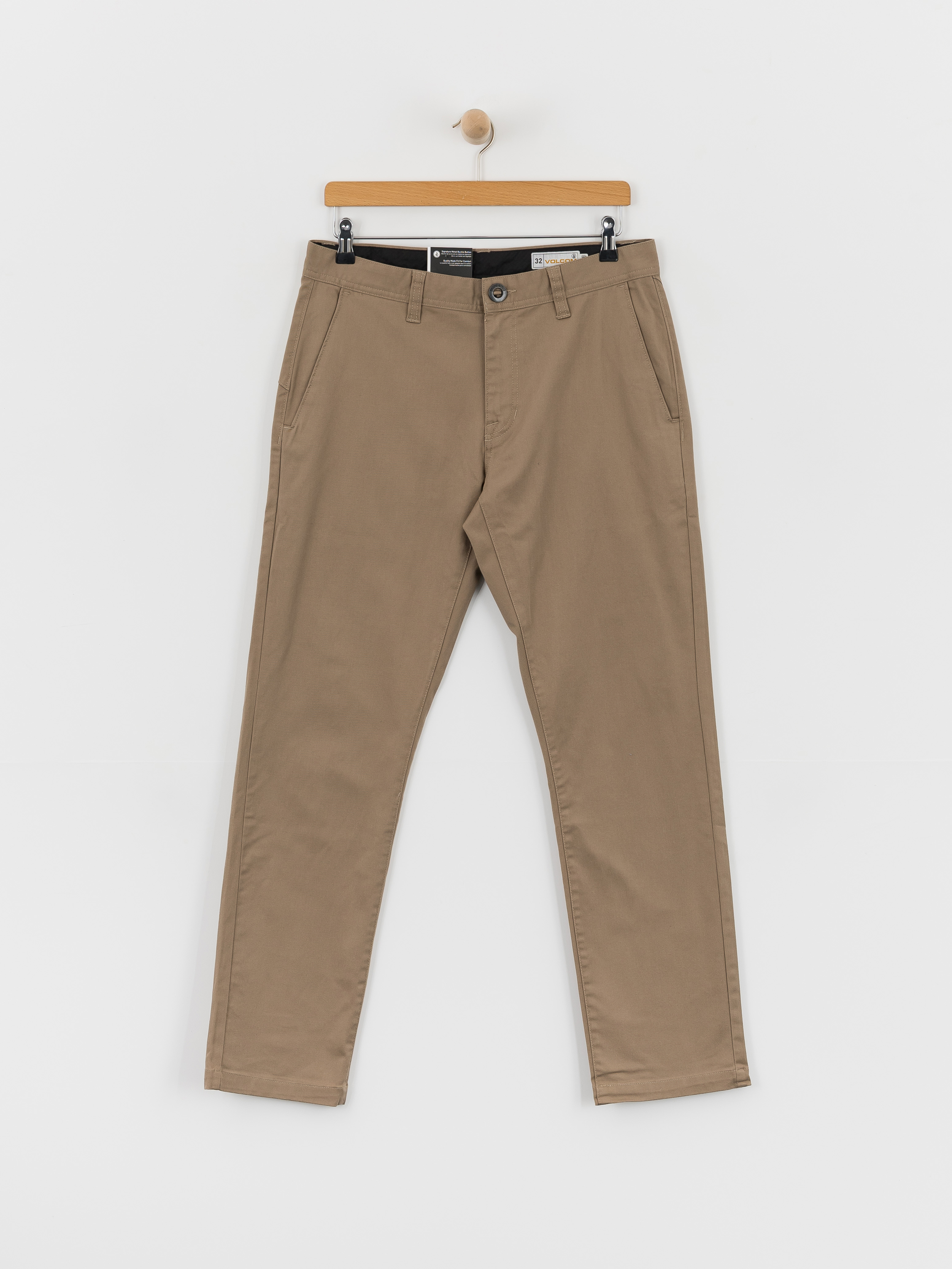 Pantaloni Volcom Frickin Modern Stret (khaki)