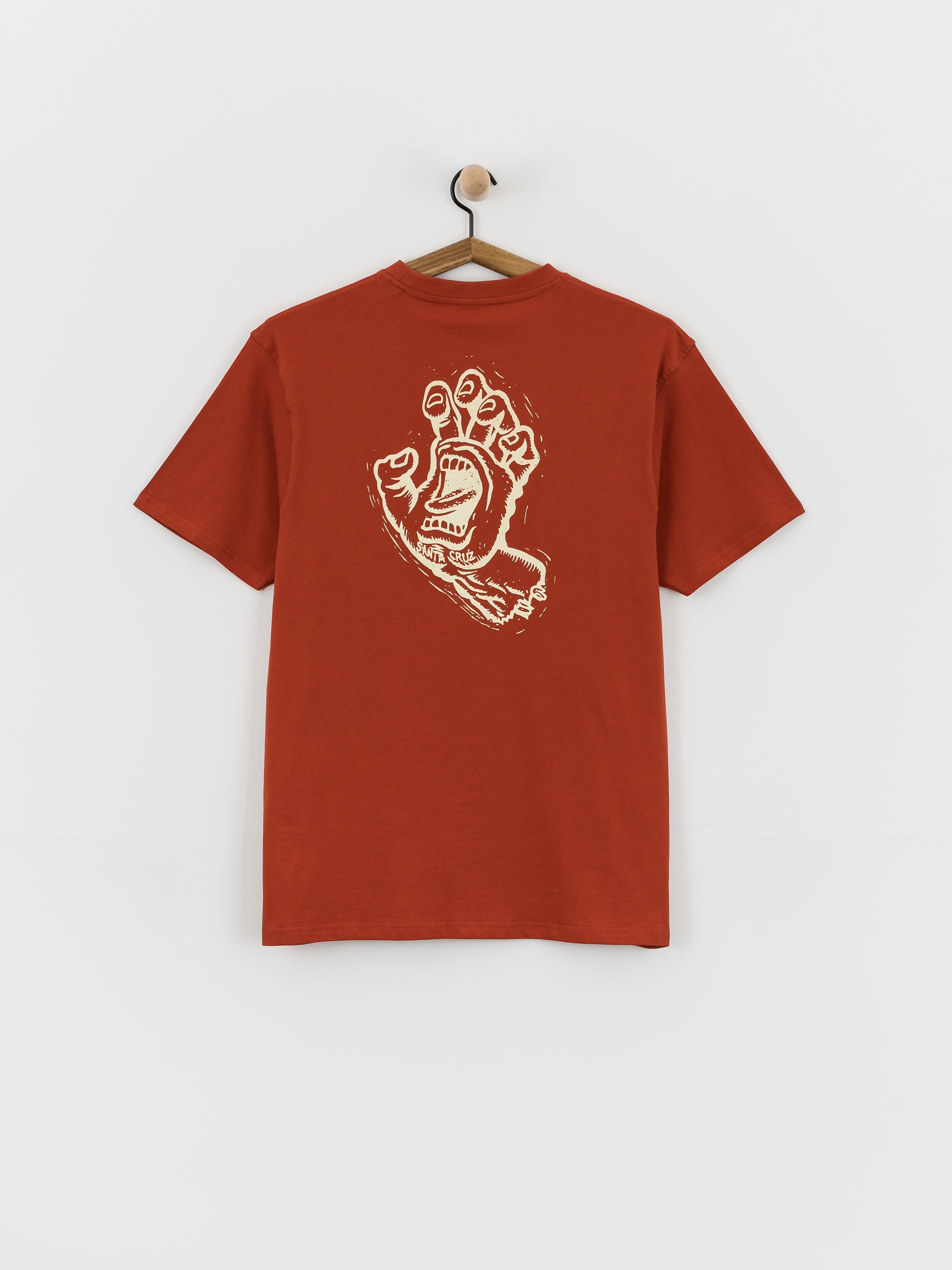 Tricou Santa Cruz Stamped Screaming Hand (ketchup)