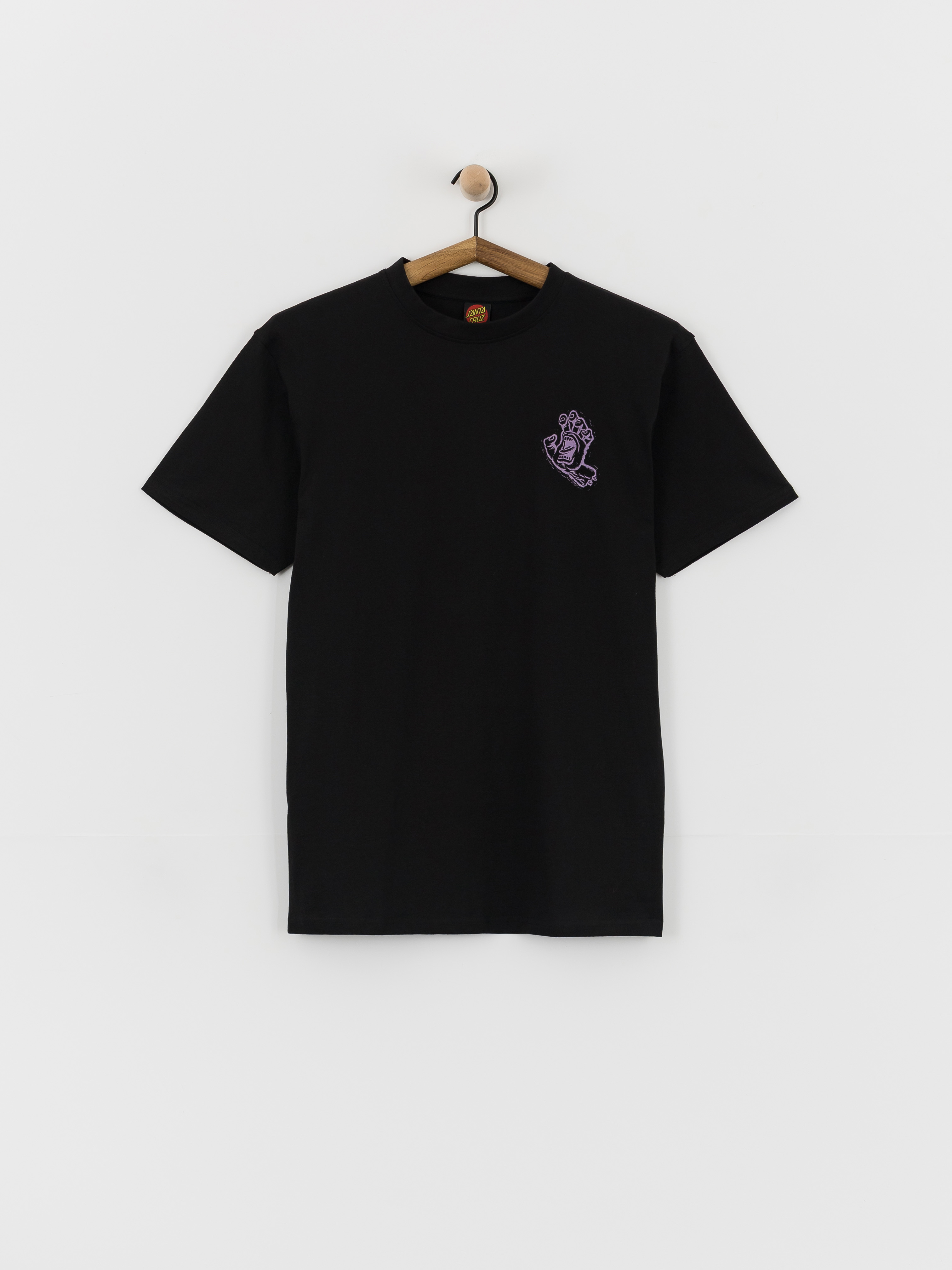 Tricou Santa Cruz Stamped Screaming Hand (black)