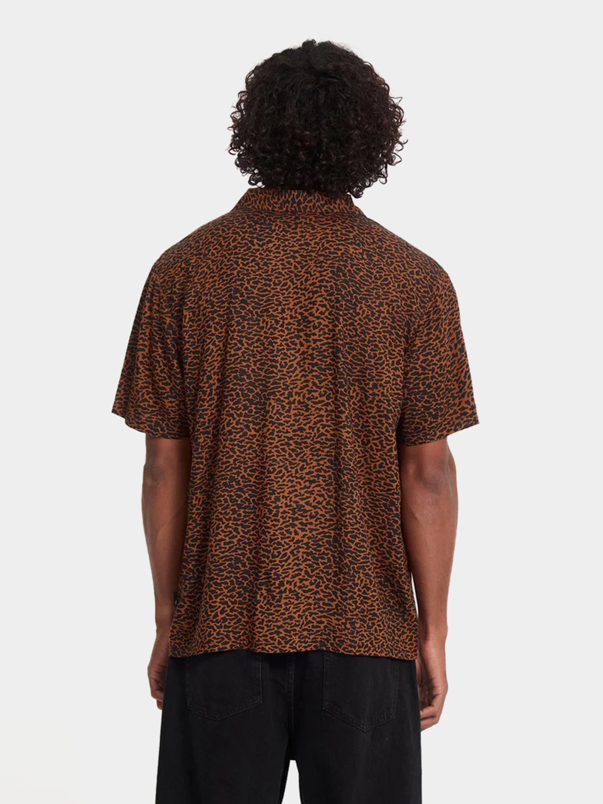 Cămașă Volcom Utopias Print (brown horn)