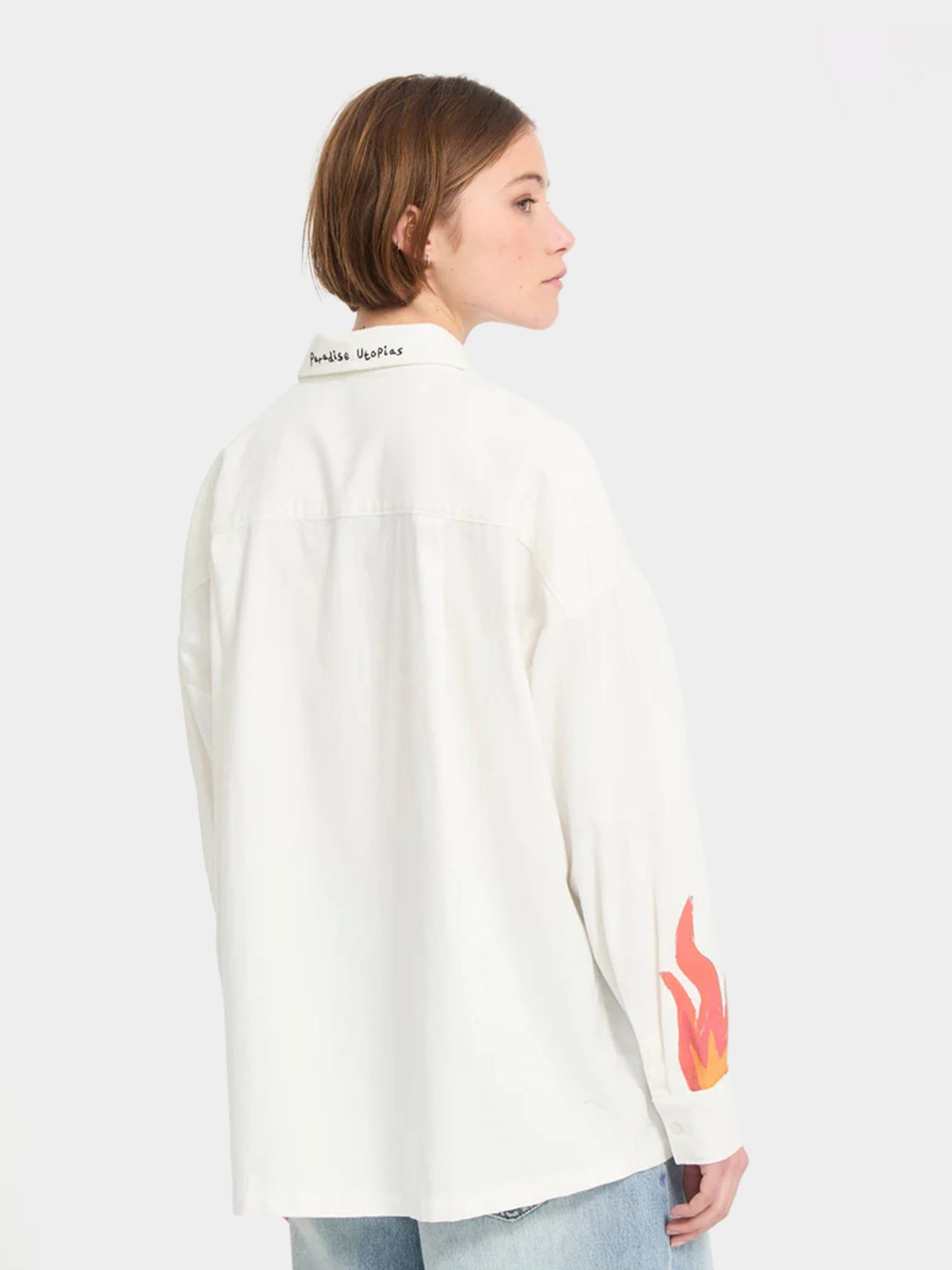Cămașă Volcom Fa Mickey Mason Wmn (off white)