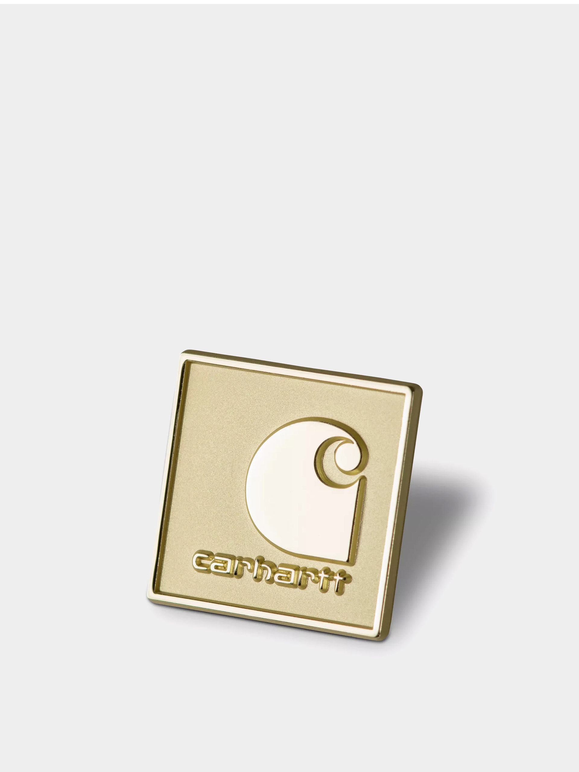 Pin Logo-ul Carhartt WIP Square Label (gold)