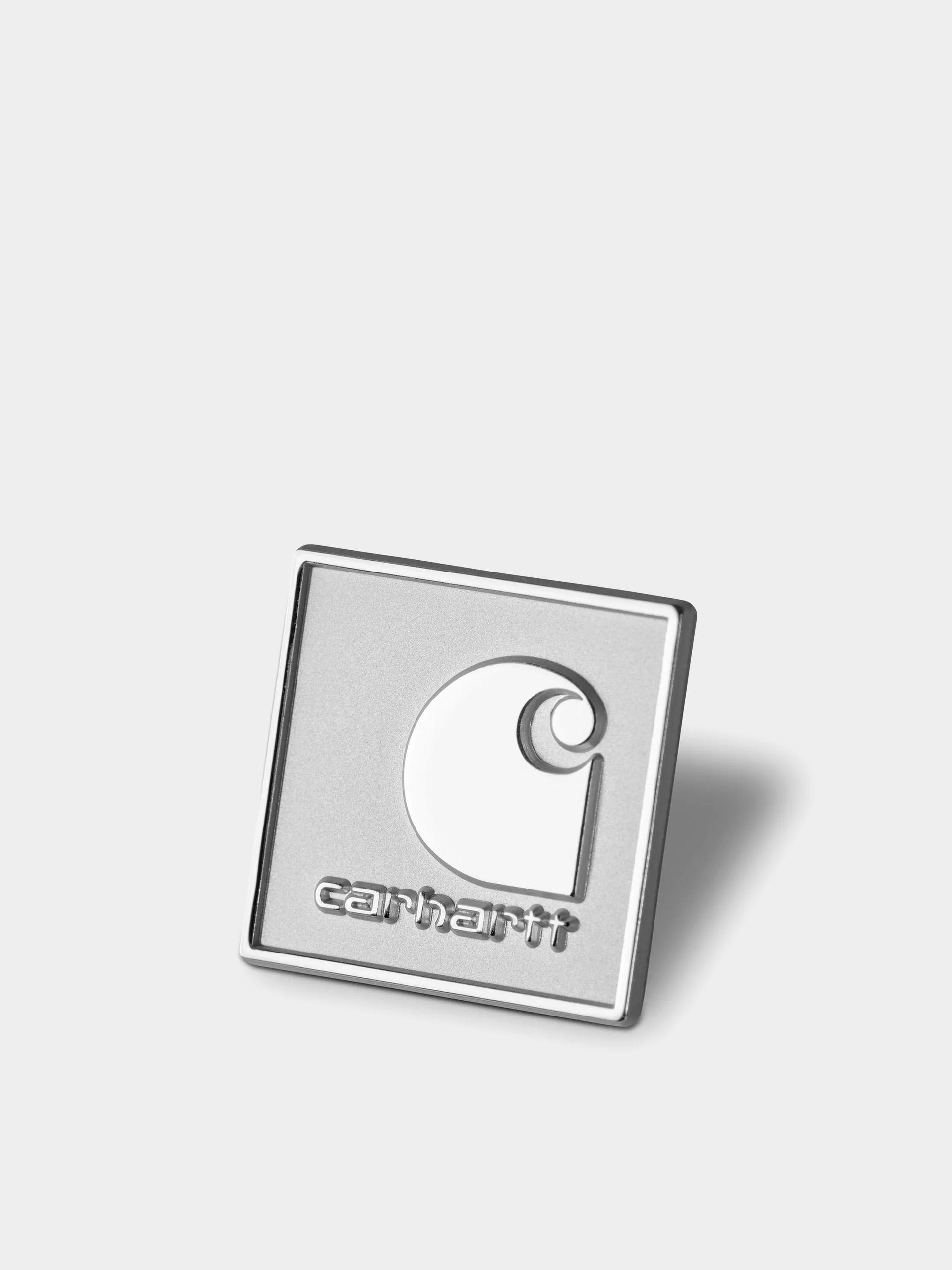 Pin Logo-ul Carhartt WIP Square Label (silver)