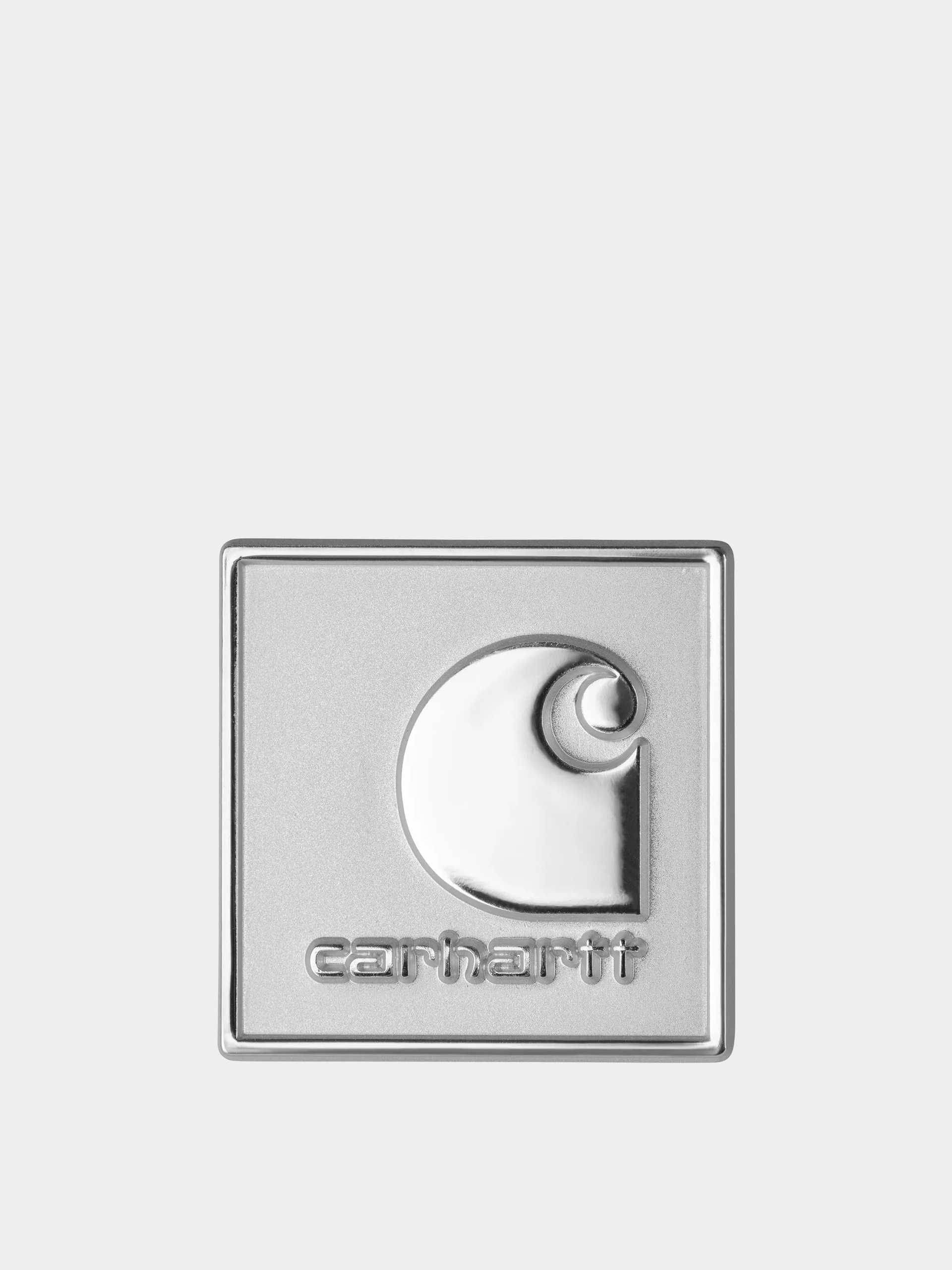 Pin Logo-ul Carhartt WIP Square Label (silver)