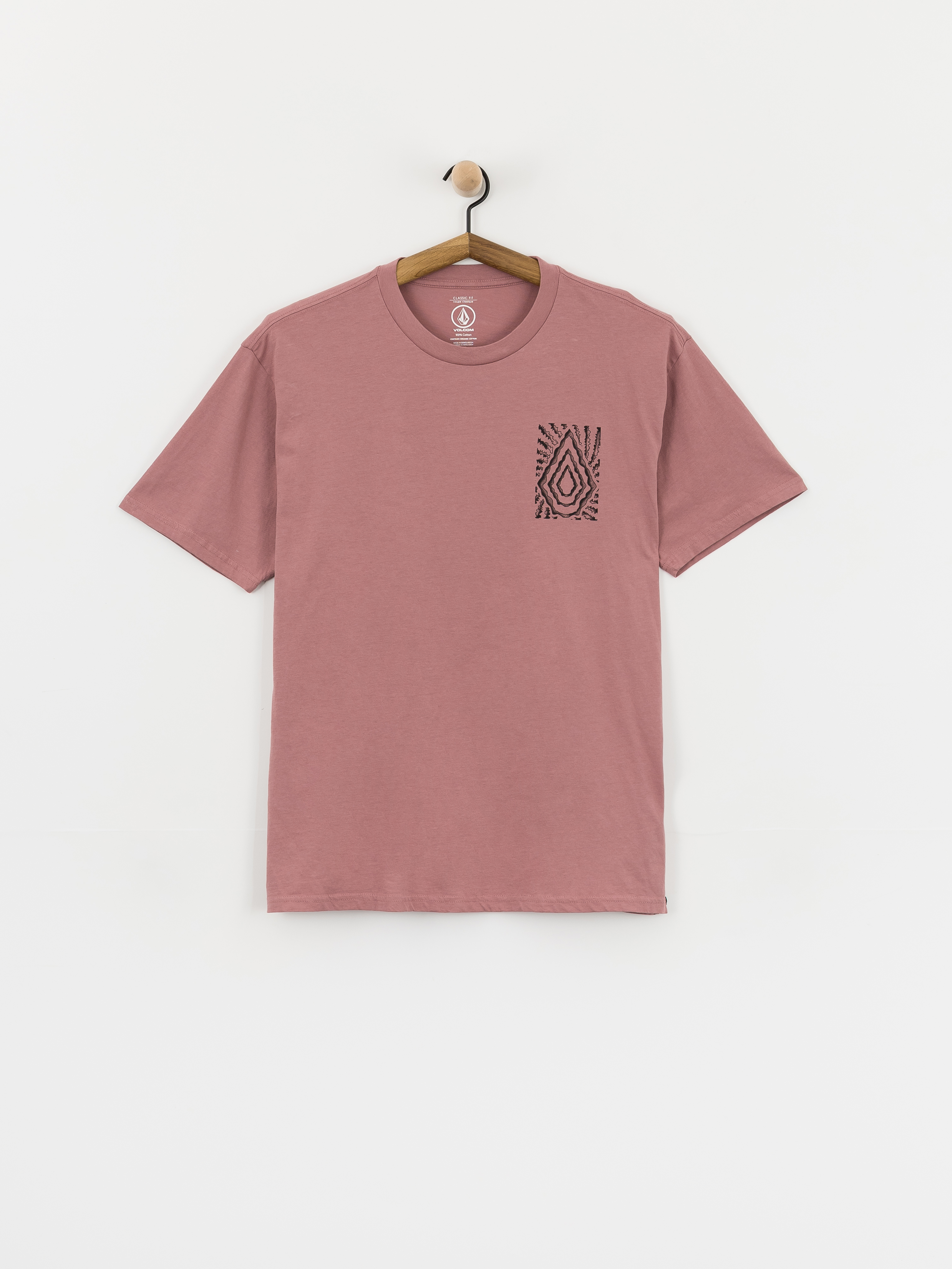 Tricou Volcom Radiaton (stone rose)
