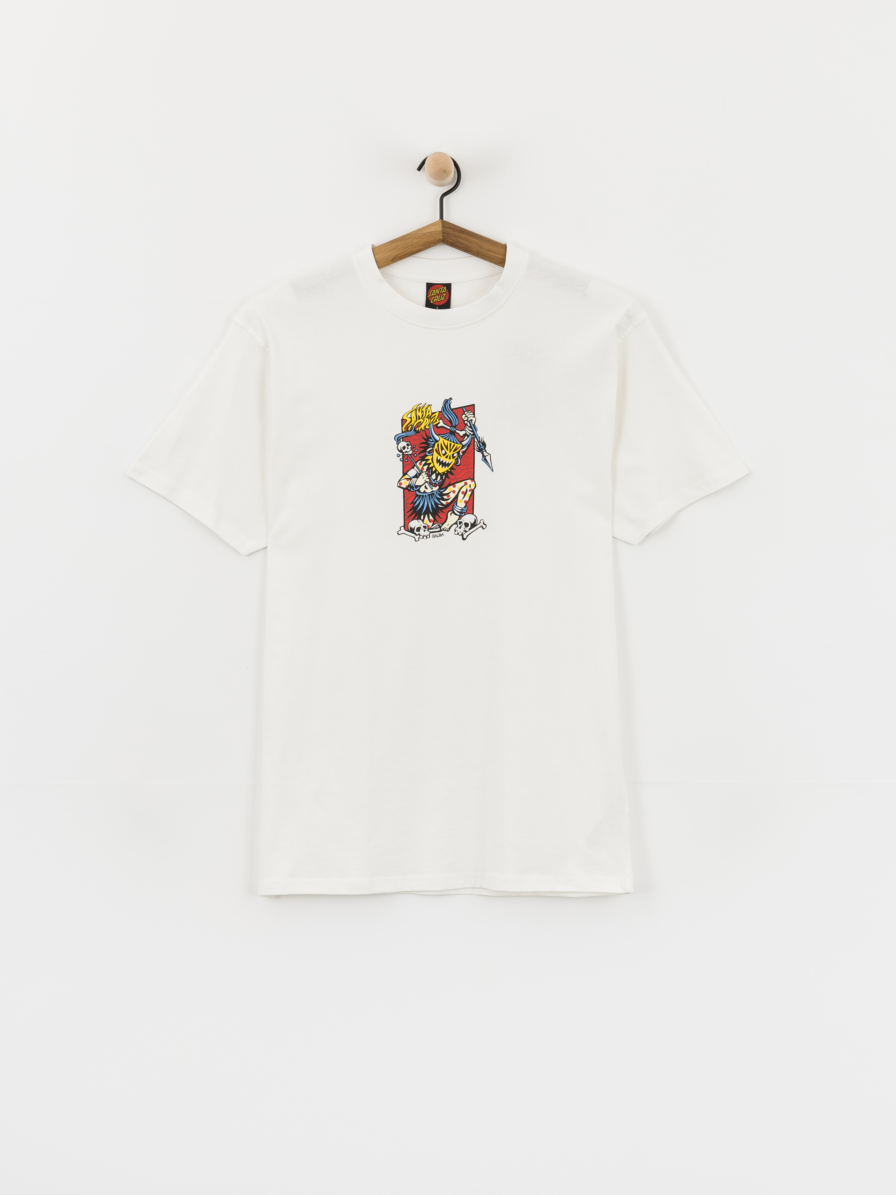 Tricou Santa Cruz Salba Voodoo Frame Front (white)