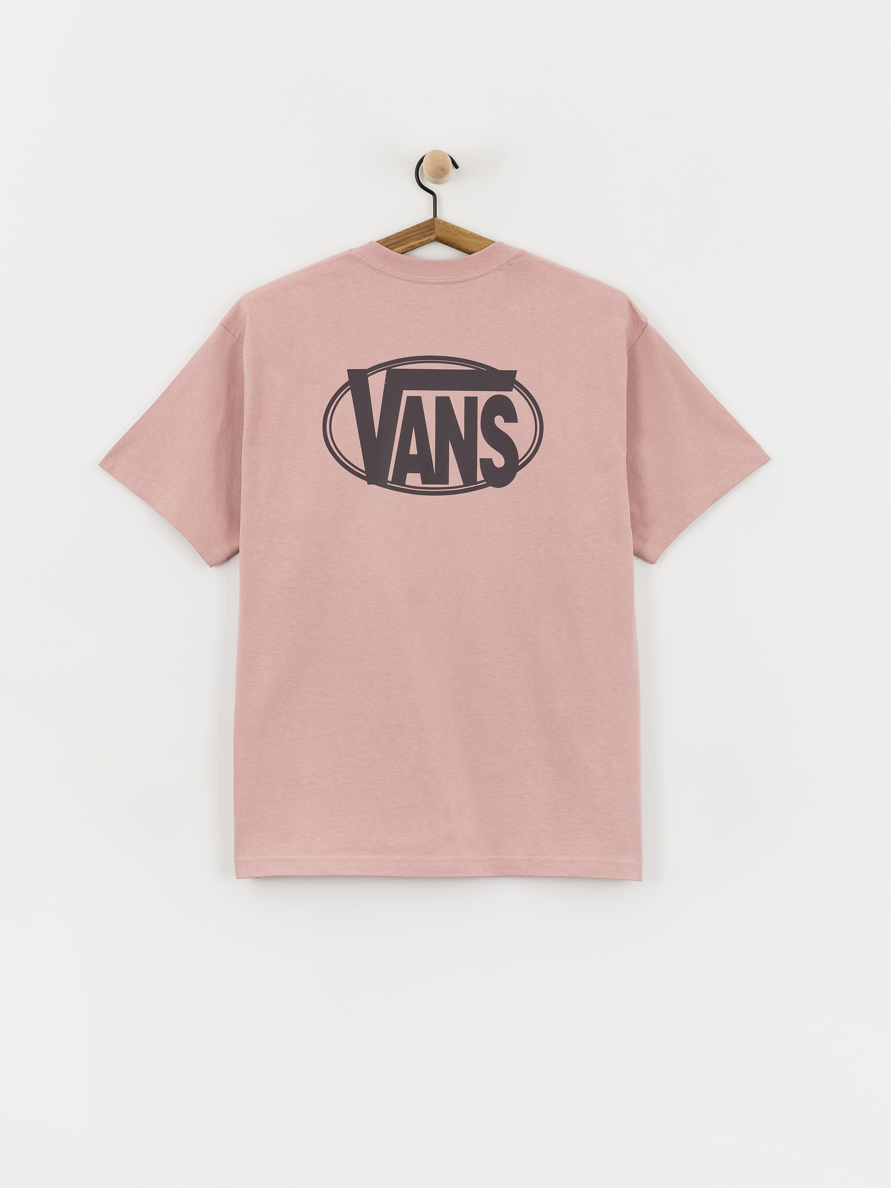 Tricou Vans Oval Logo Loose (misty mauve)