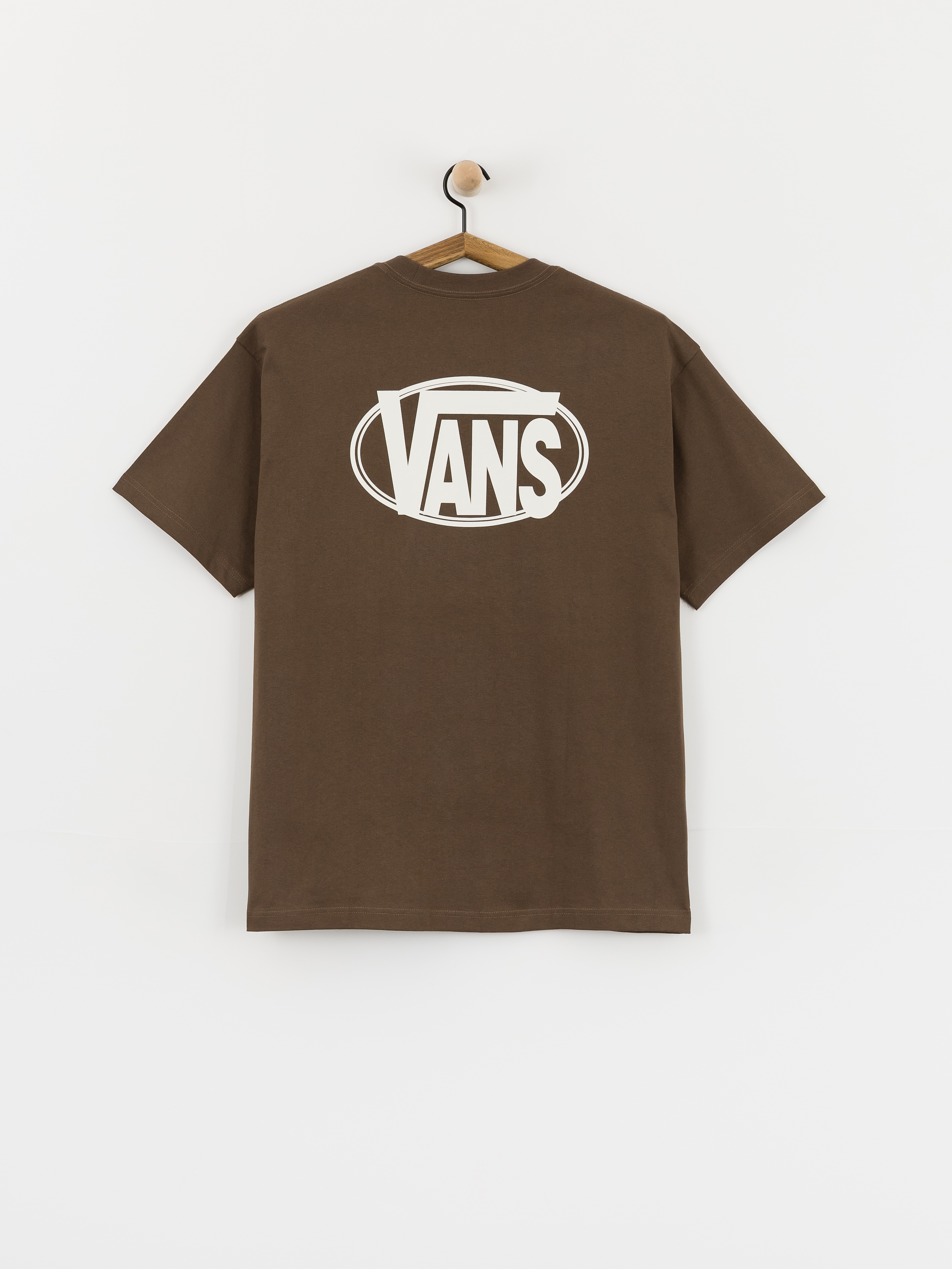 Tricou Vans Oval Logo Loose (vintage cocoa)