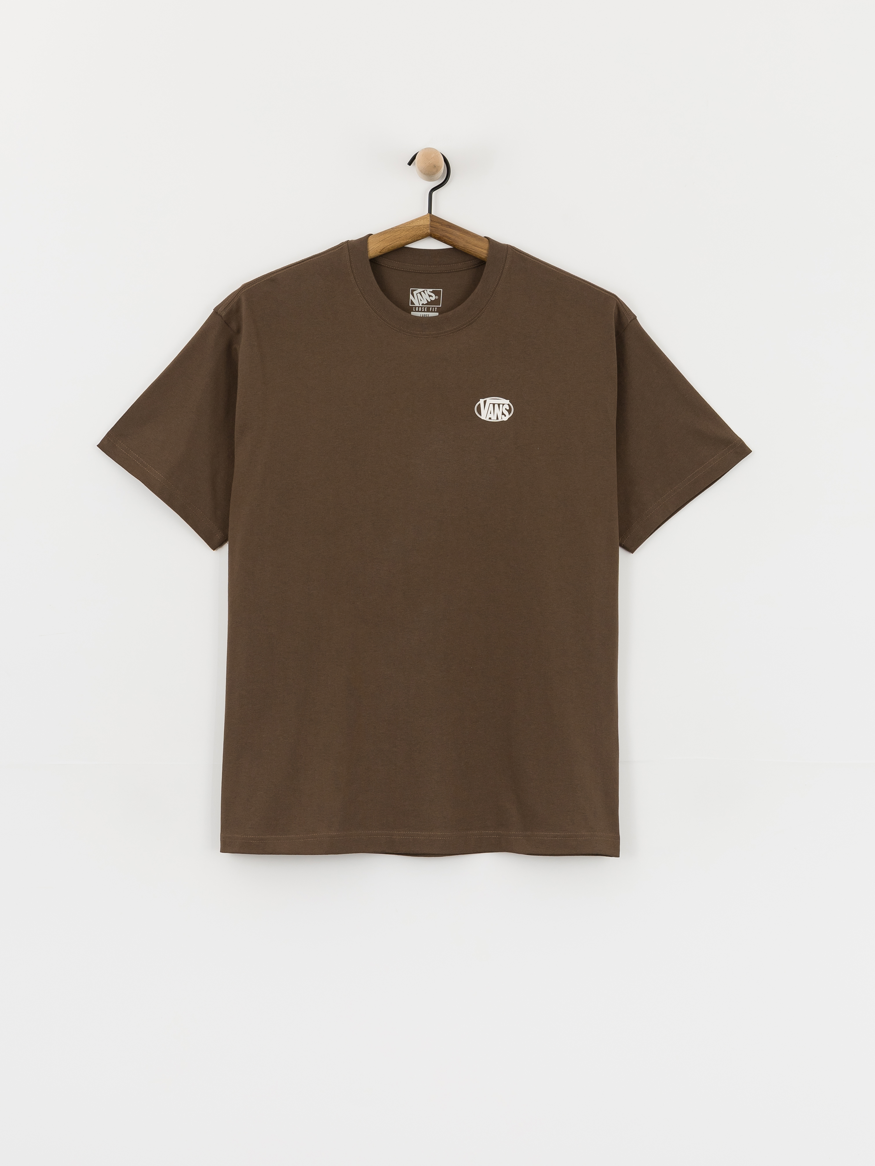 Tricou Vans Oval Logo Loose (vintage cocoa)