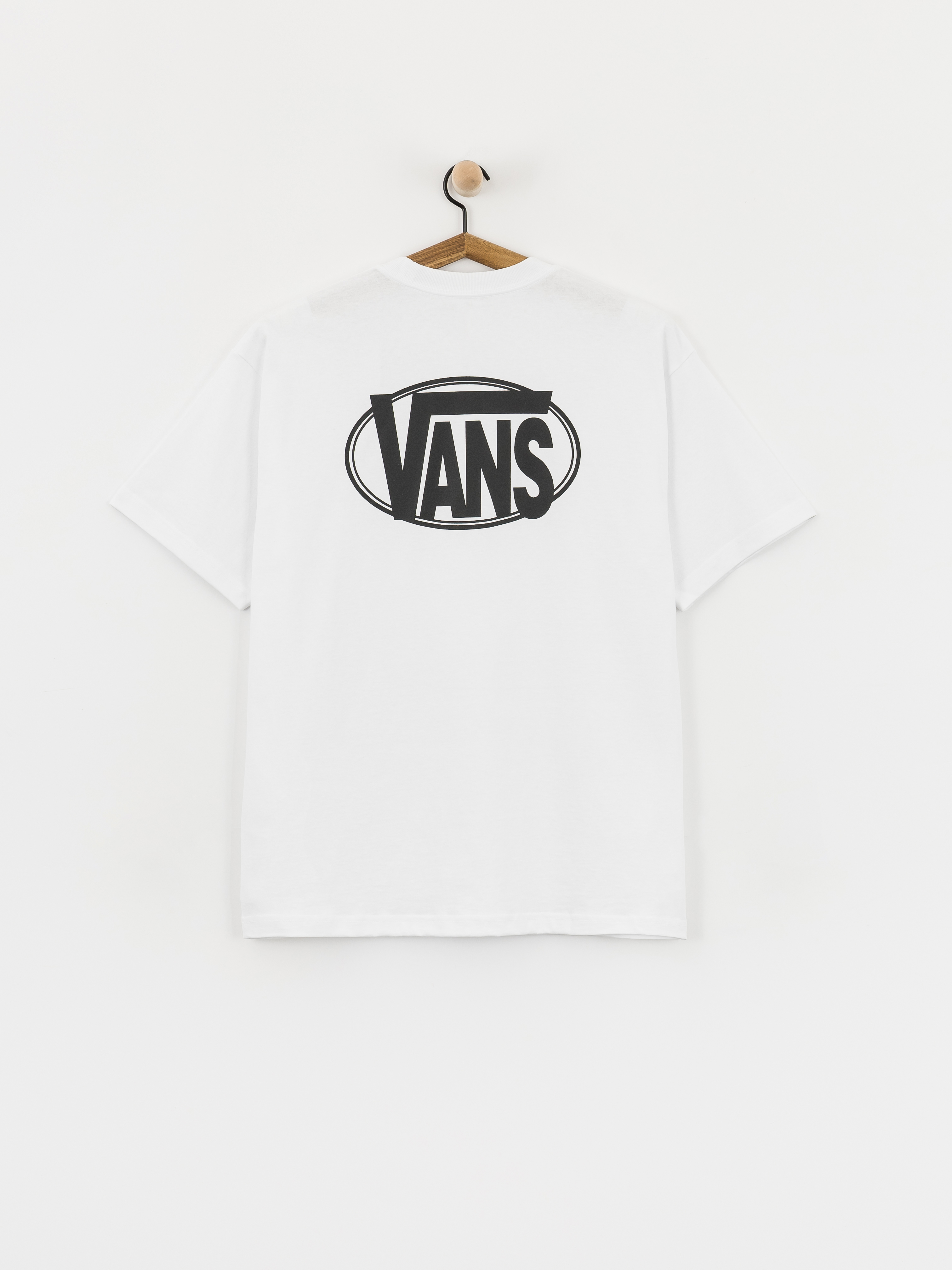 Tricou Vans Oval Logo Loose (white)