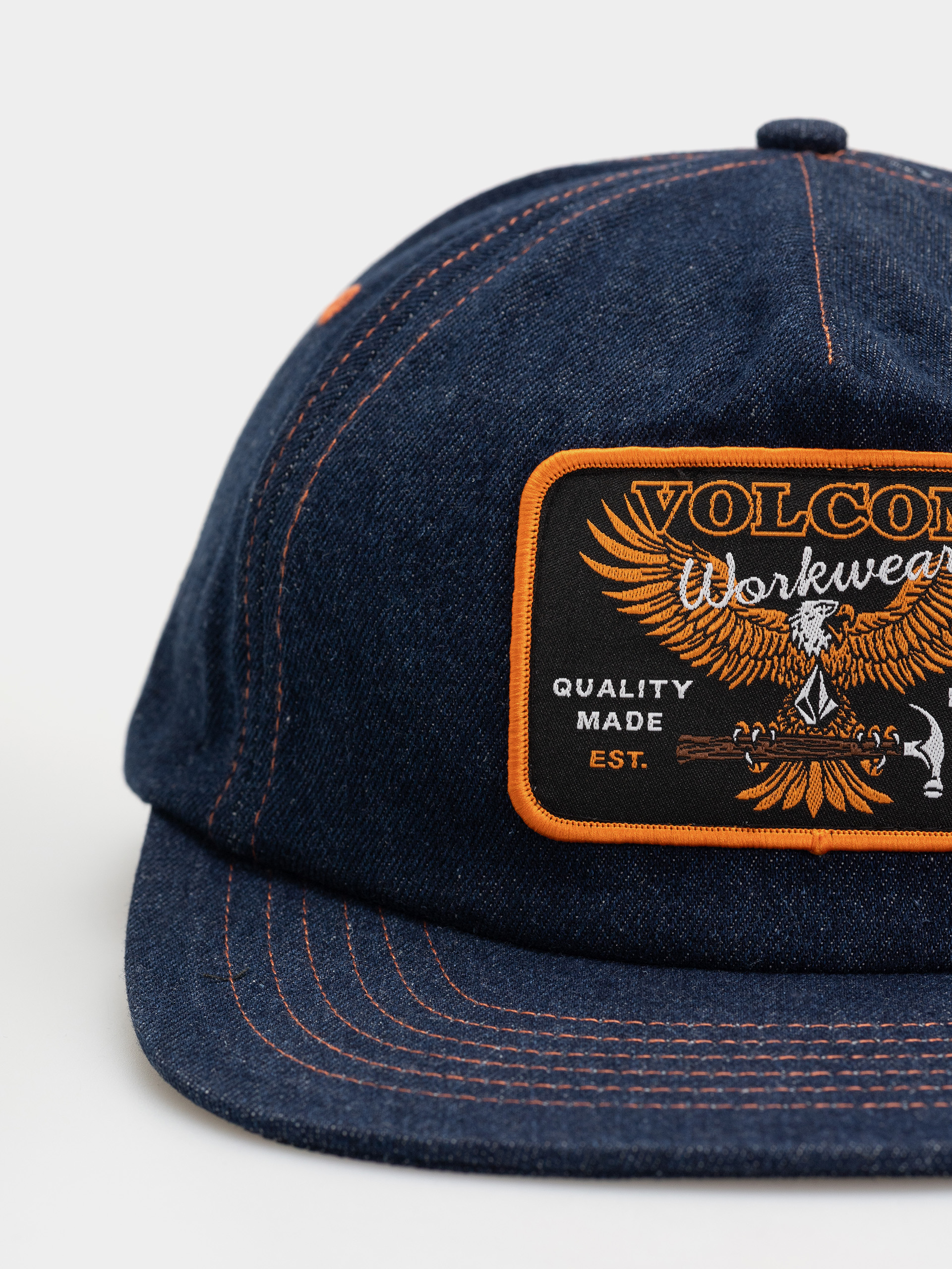 Șapcă Volcom Hammered Workwear (dust bowl indigo)