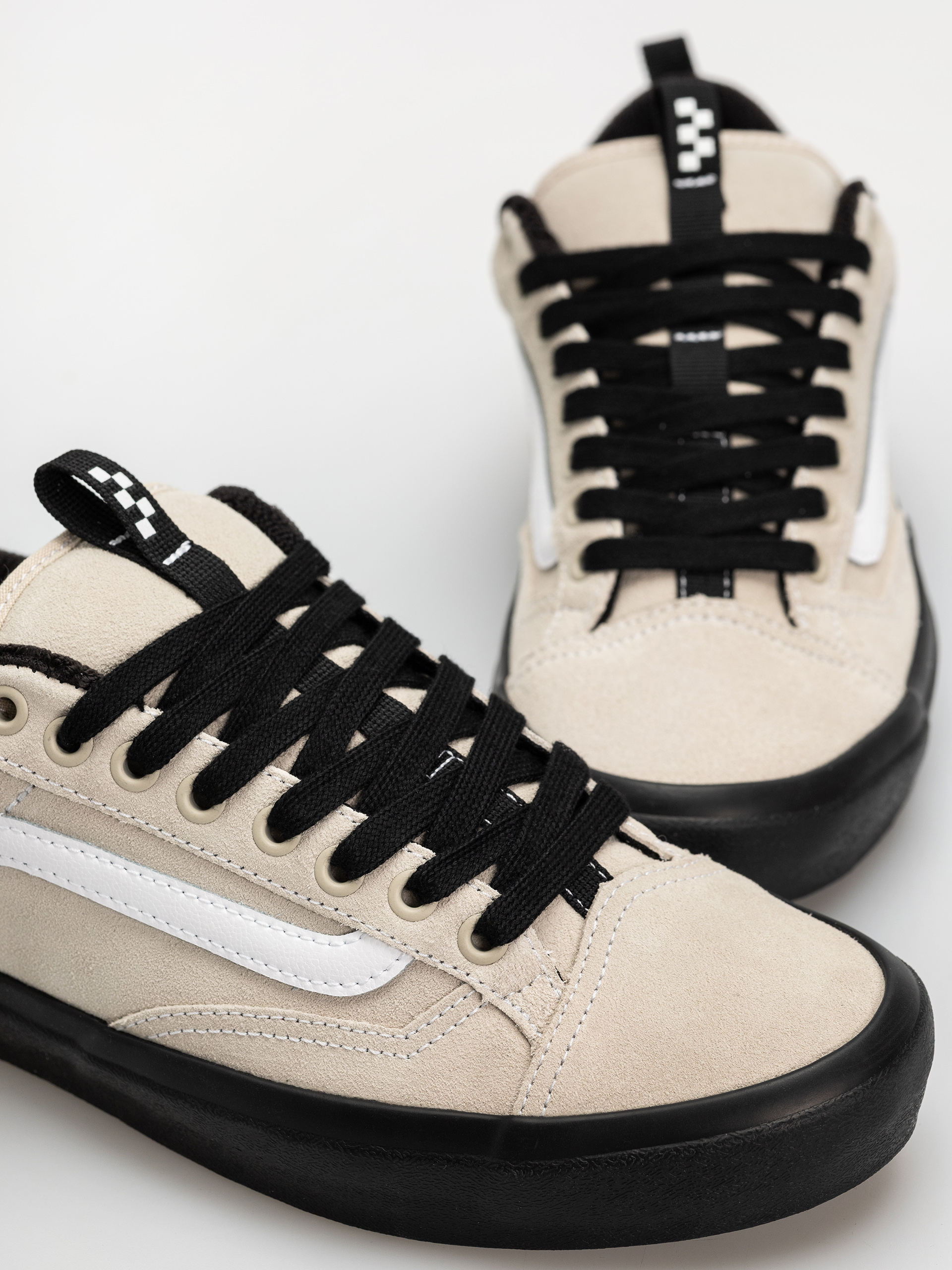 Pantofi Vans Skate Old Skool 36 + (oatmeal/black)